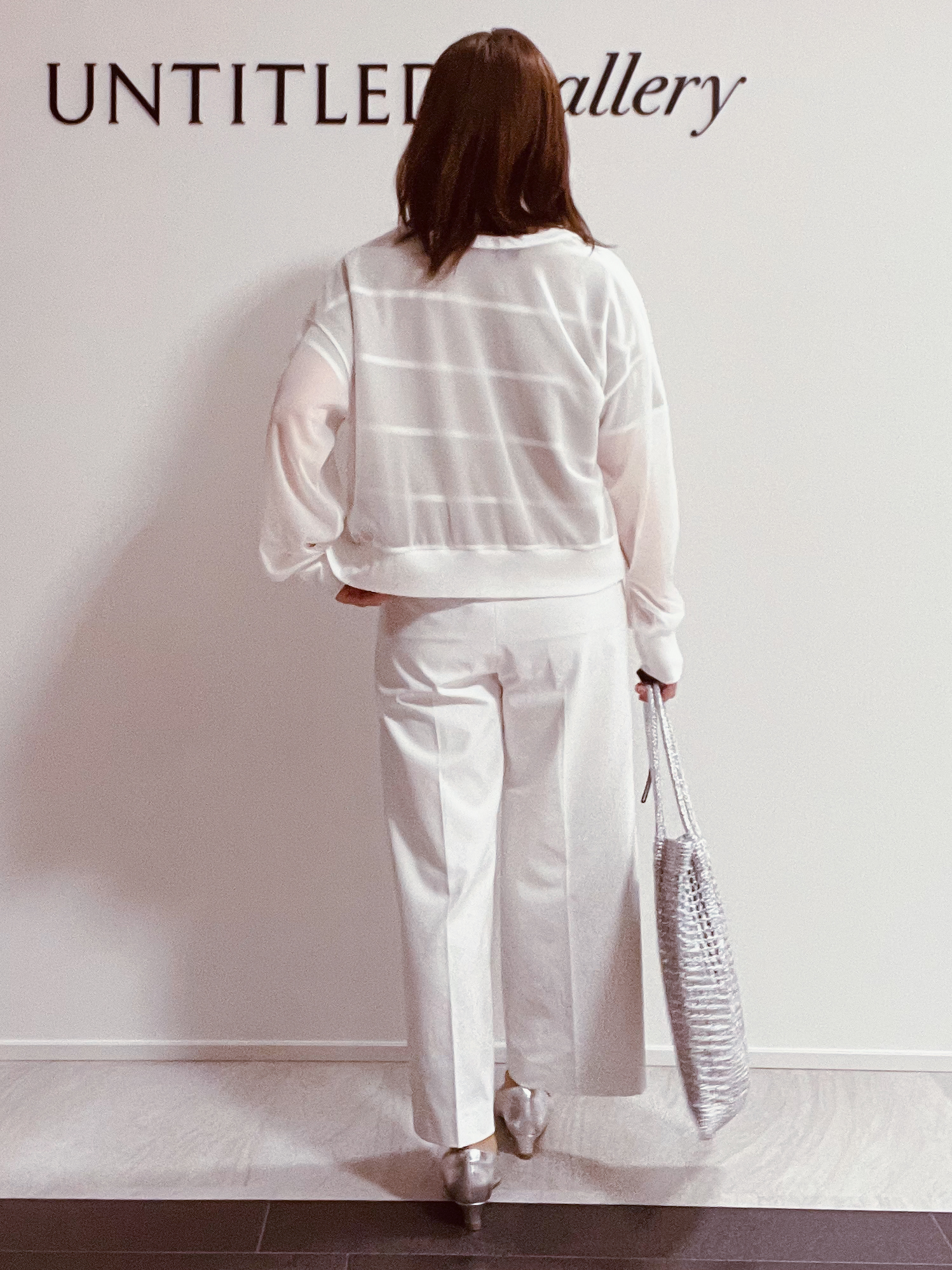 めいさんの「UNTITLED｜【11色展開/体型カバー】前後2WAYフレンチスリーブニット」を使ったコーディネート
