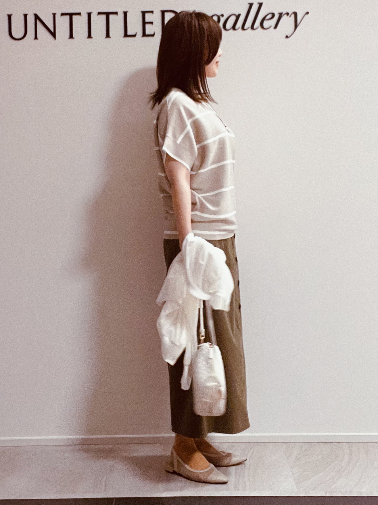 めいさんの「UNTITLED｜【7色展開/ゆったり/ショート丈】シアートリコットカーディガン」を使ったコーディネート