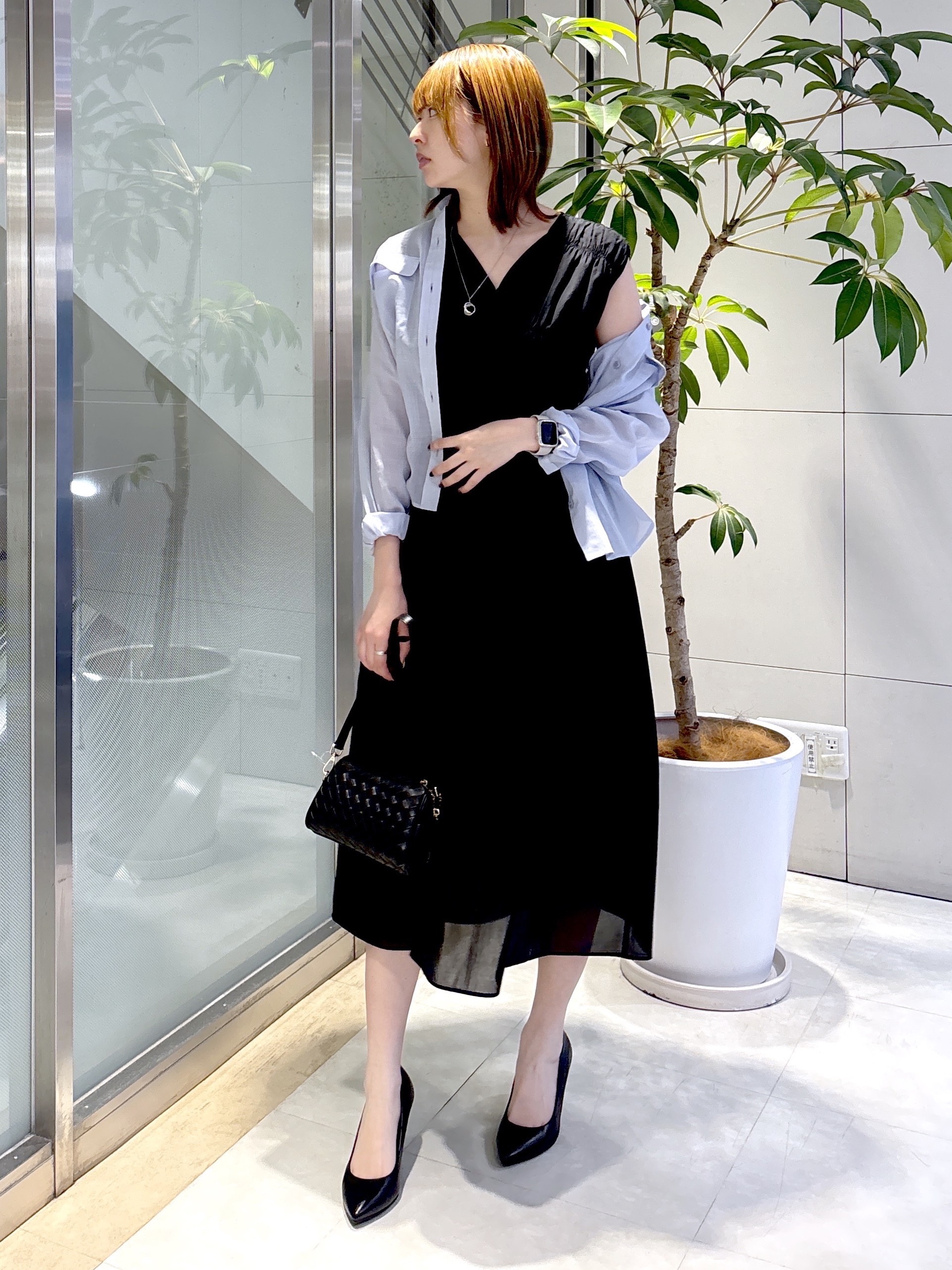 yukaさんの「UNTITLED｜【接触冷感】ドライタッチシャツ」を使ったコーディネート