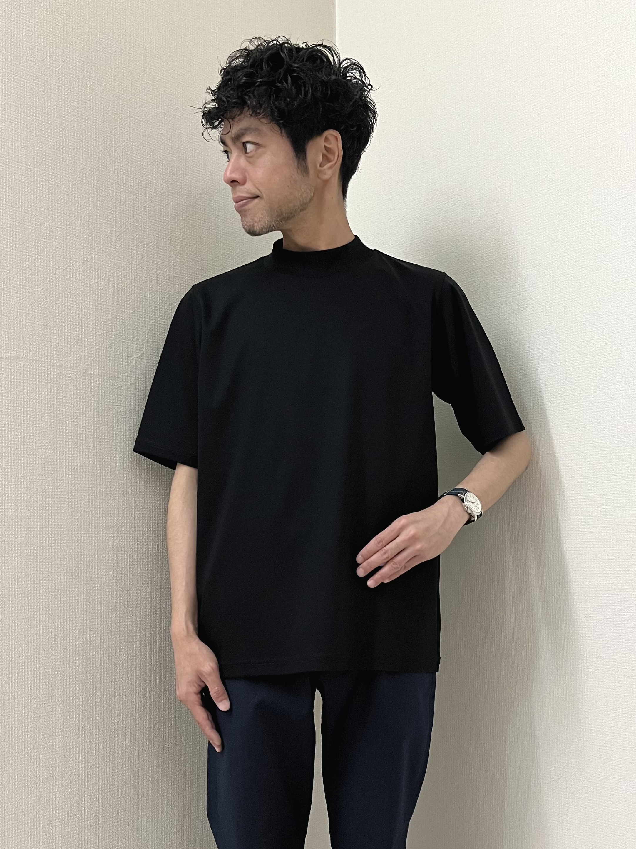 URAさんの「TAKEO KIKUCHI｜播州織り 千鳥 半袖シャツ」を使ったコーディネート