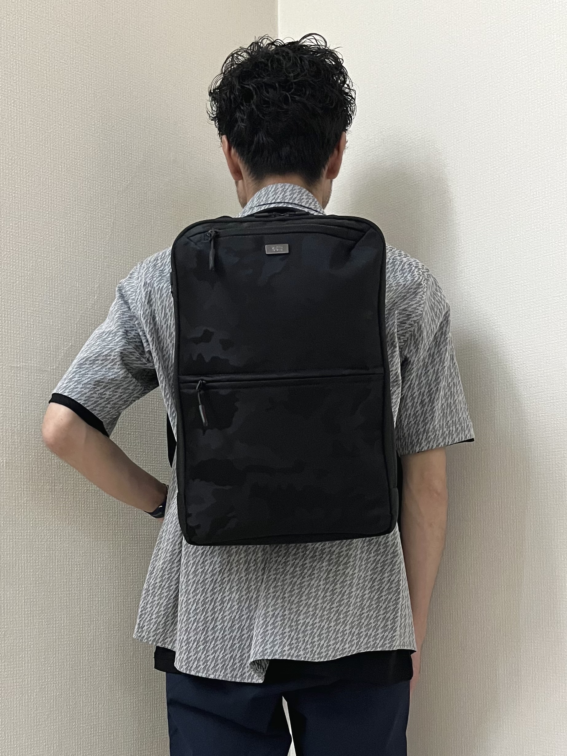 URAさんの「TAKEO KIKUCHI｜播州織り 千鳥 半袖シャツ」を使ったコーディネート