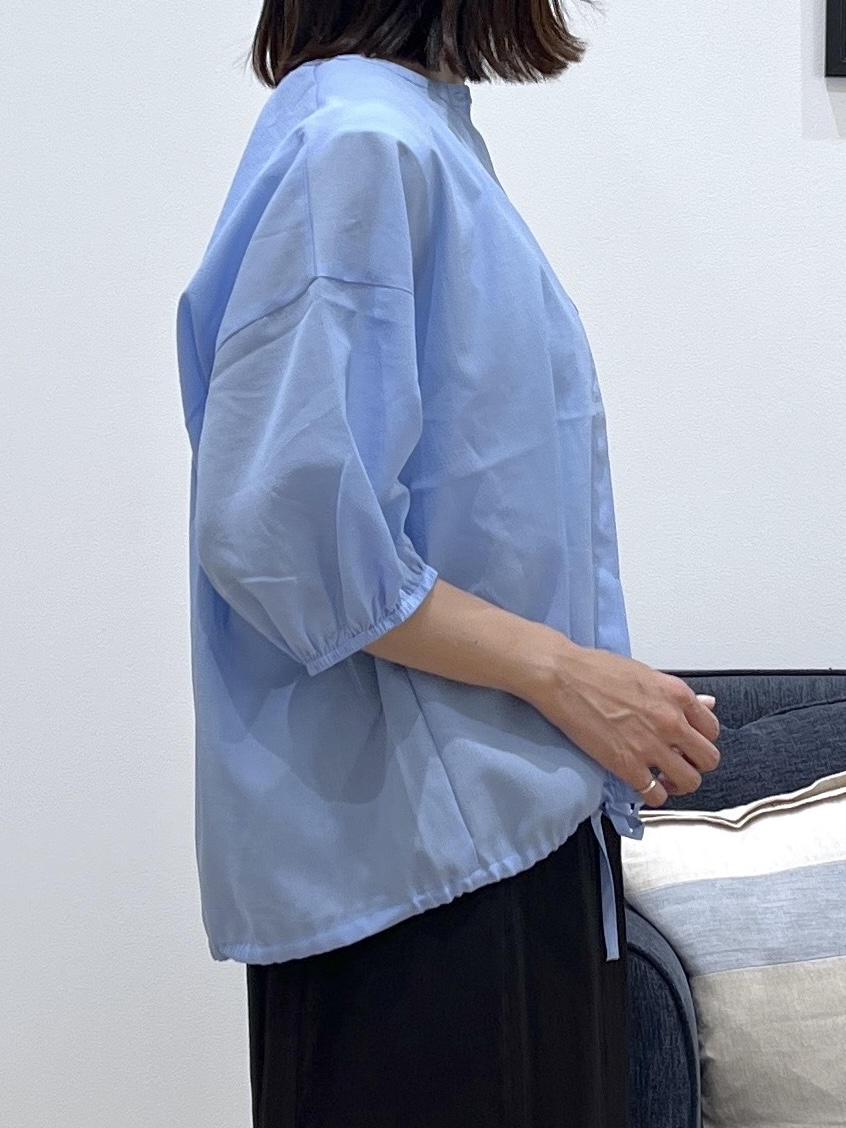 canaさんの「Dessin｜【高通気/セットアップ可】ハーフスリーブドロストシャツブラウス」を使ったコーディネート