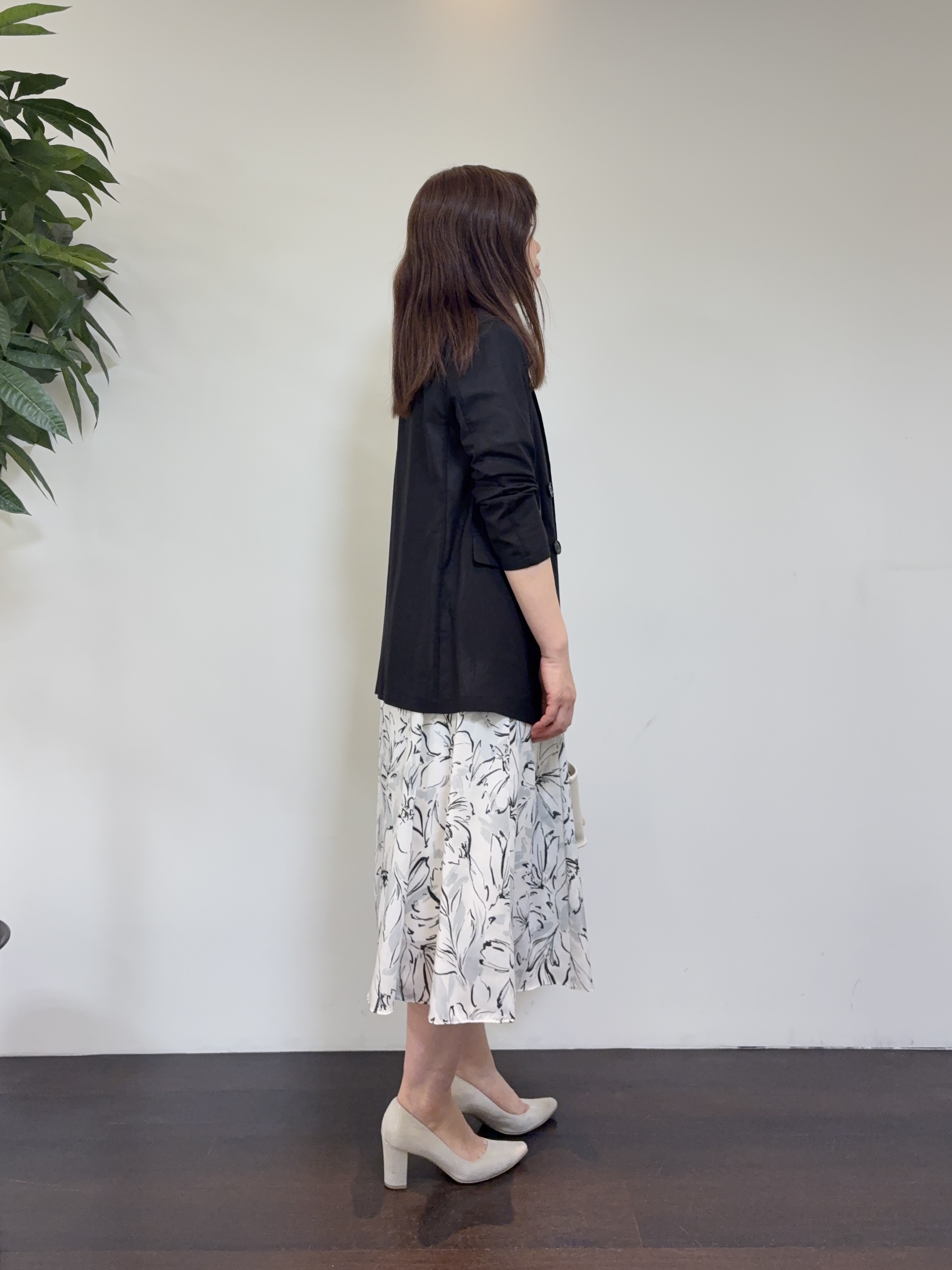 CHISATOさんの「UNTITLED｜◆【セットアップ可/接触冷感/通気性】ドライシアーダブルジャケット」を使ったコーディネート