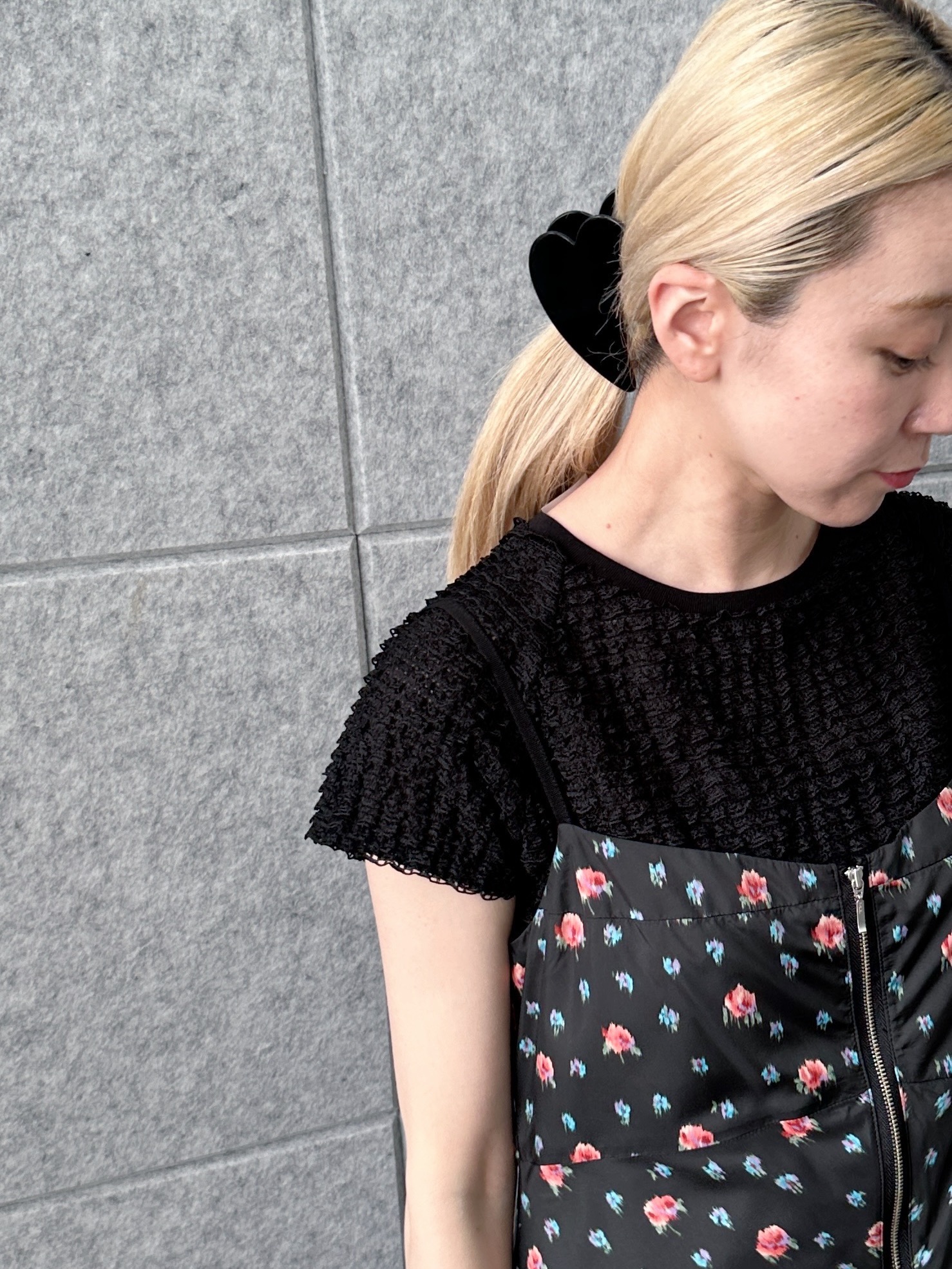 Buyer sakkoさんの「CODE A｜frill mini tee」を使ったコーディネート