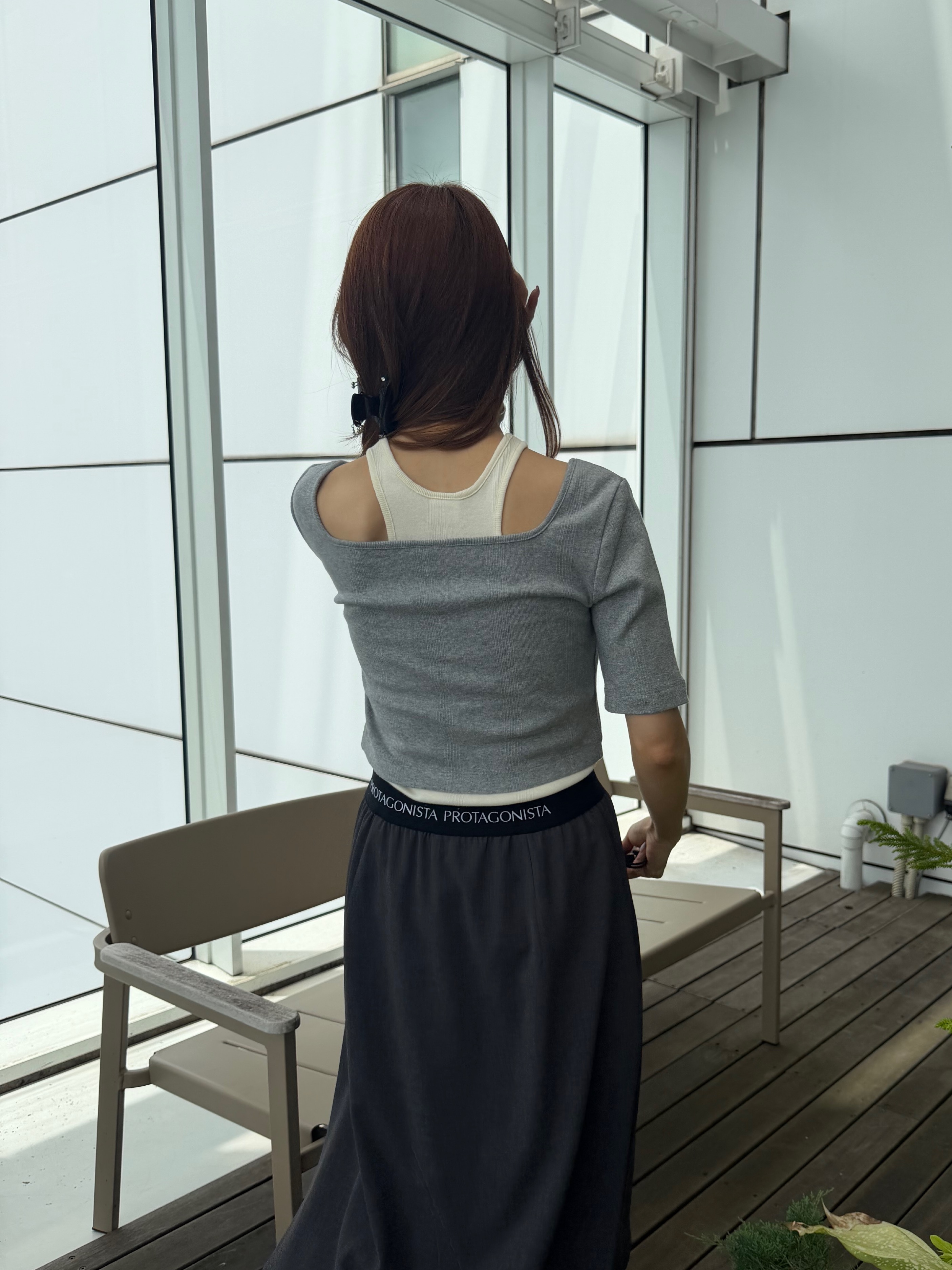 kanamiさんの「CODE A｜Robert P. Miller＊CODE A｜twin layer tank set」を使ったコーディネート