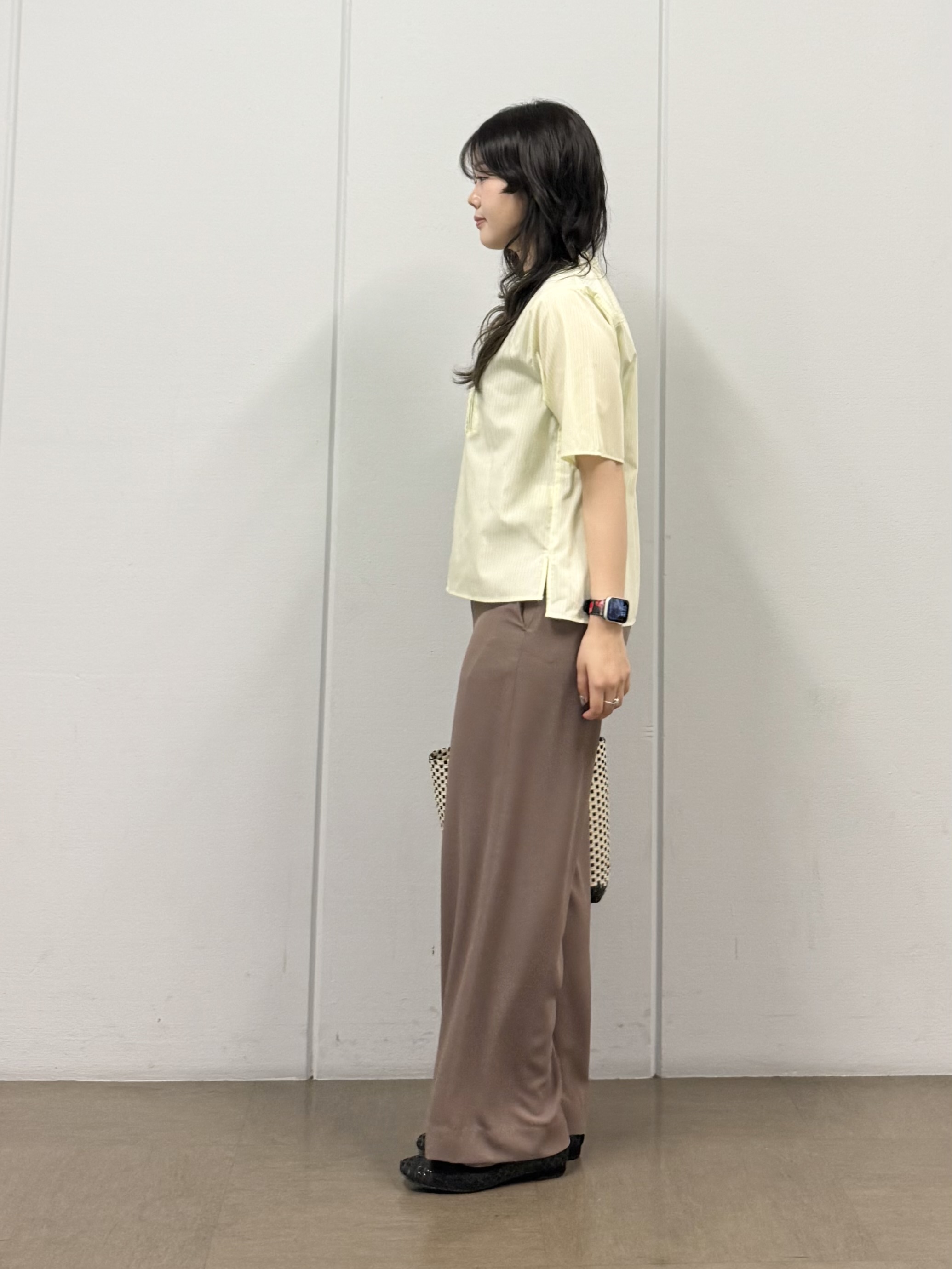 mizukiさんの「INDIVI｜【洗える／UVケア／着映え】フリルピンタックブラウス」を使ったコーディネート