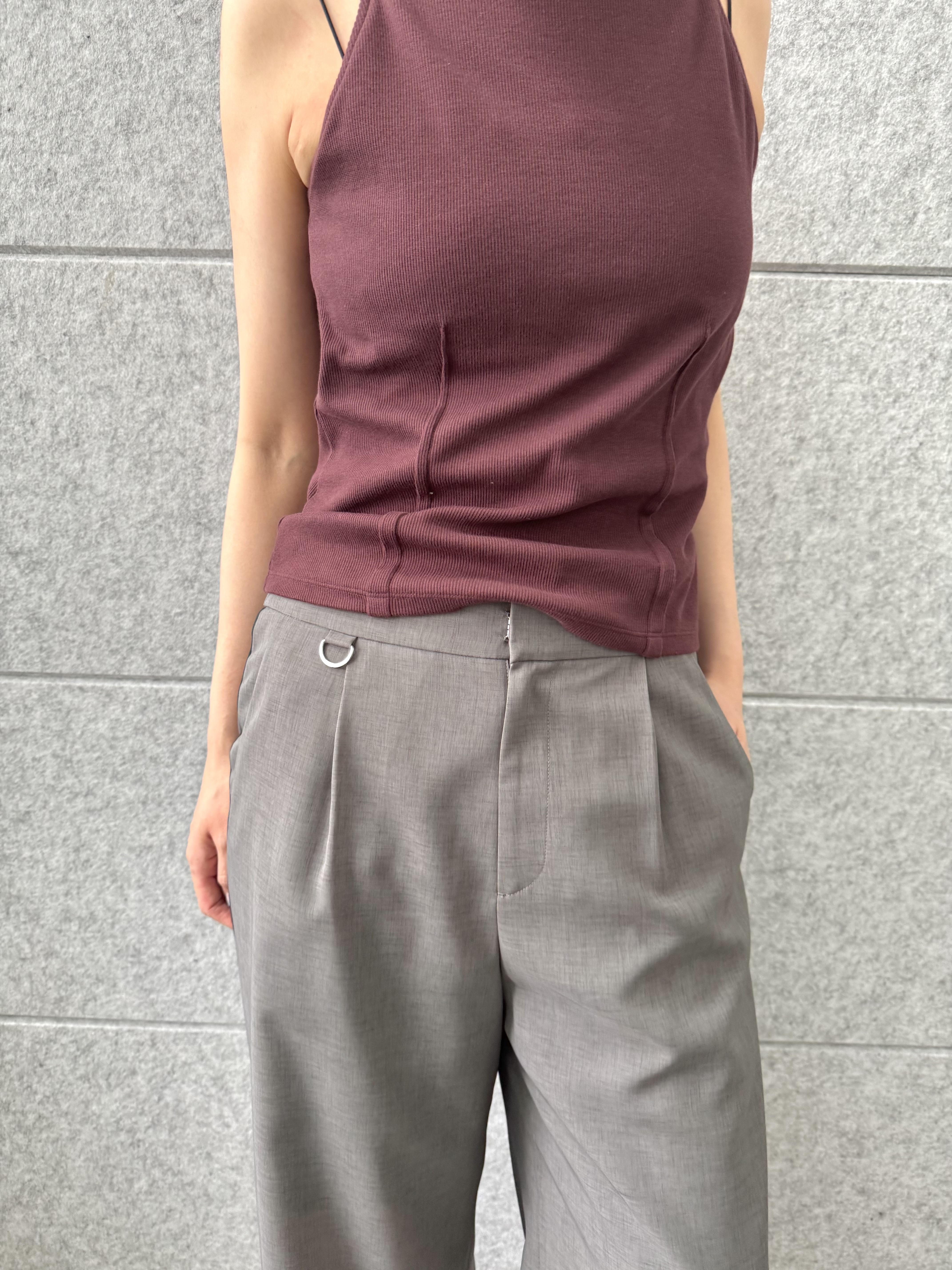 uchi__yamaさんの「CODE A｜【Cup-in】edge line camisole」を使ったコーディネート