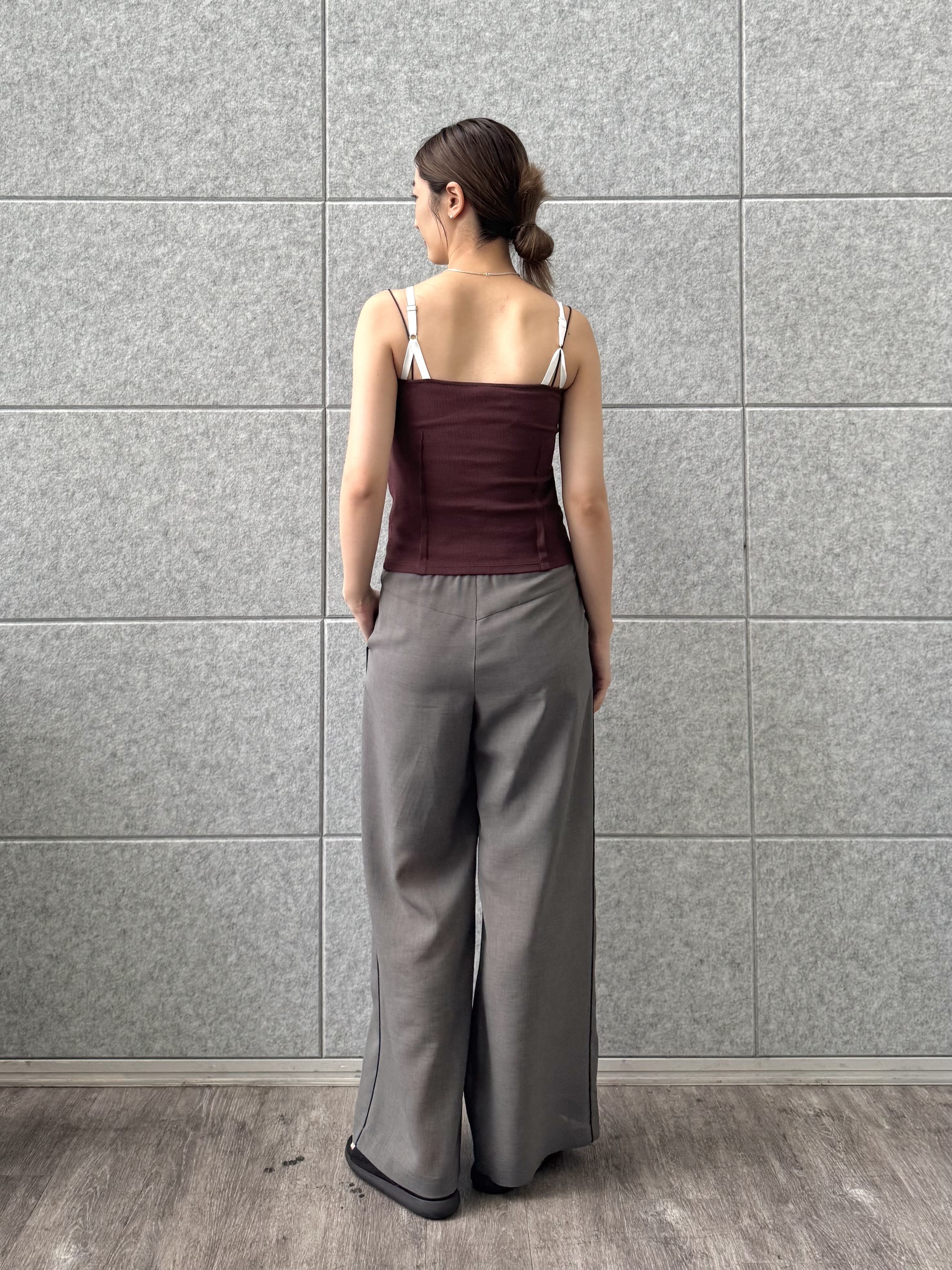 uchi__yamaさんの「CODE A｜【Cup-in】edge line camisole」を使ったコーディネート
