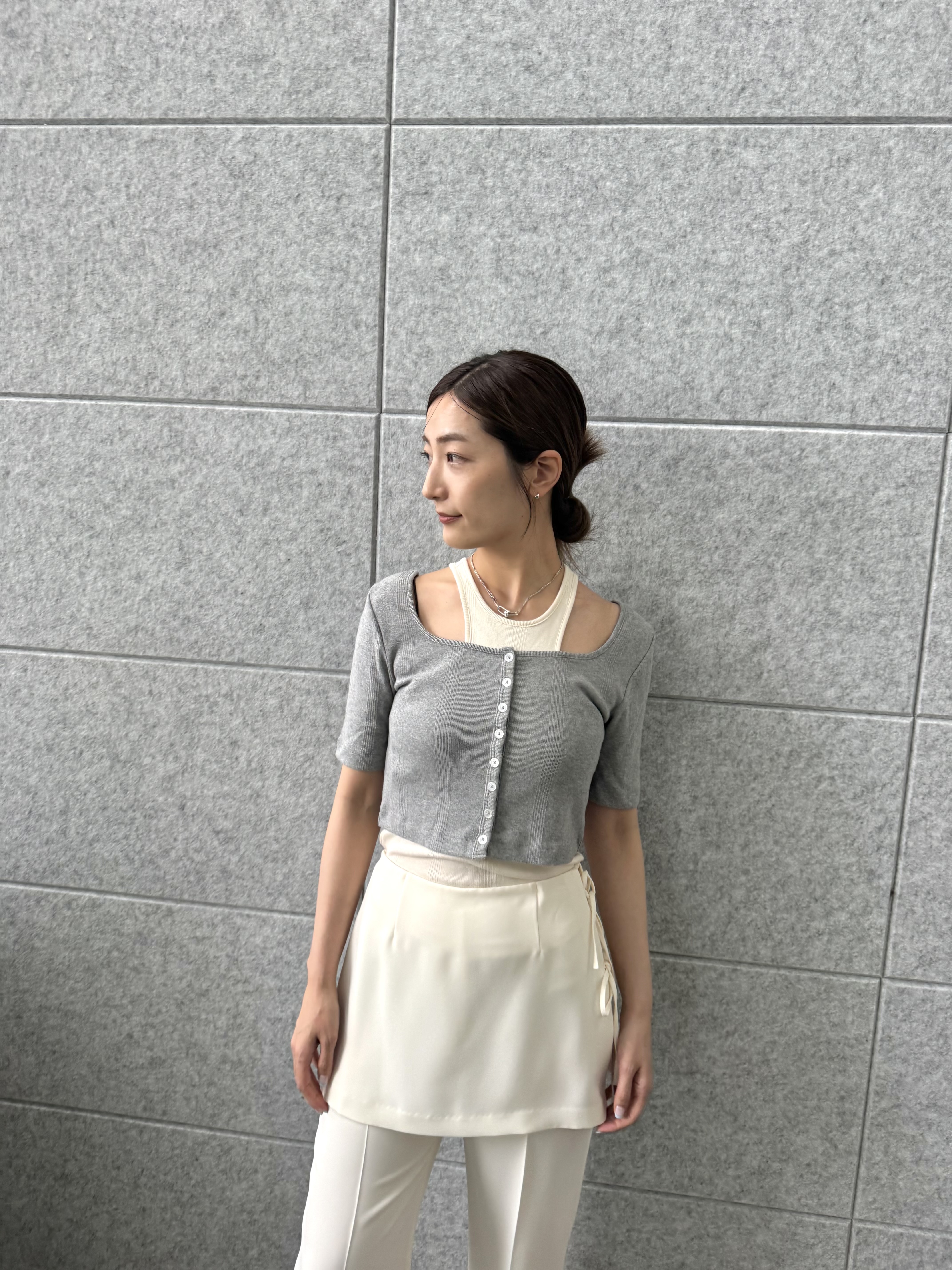 uchi__yamaさんの「CODE A｜Robert P. Miller＊CODE A｜twin layer tank set」を使ったコーディネート