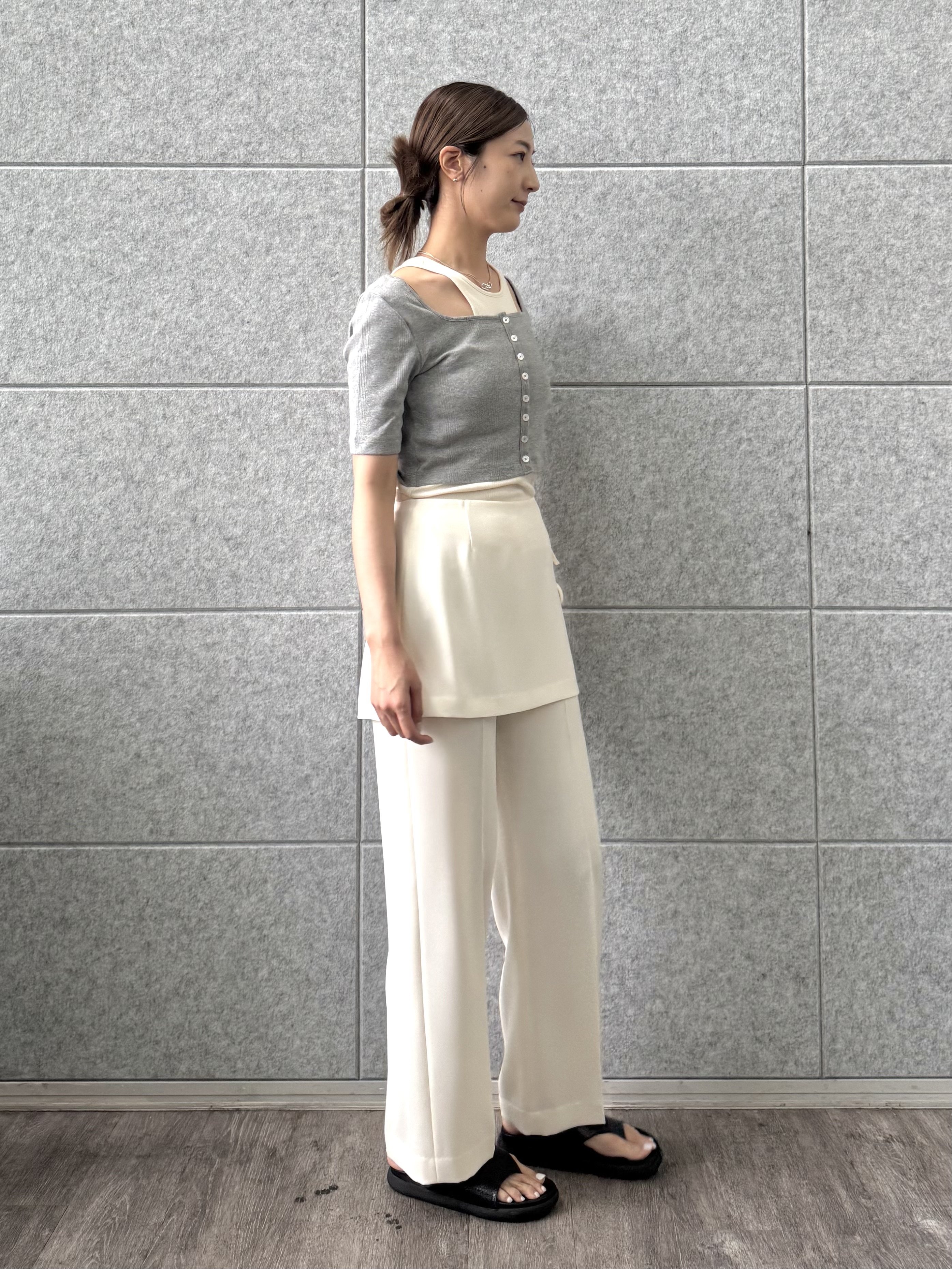 uchi__yamaさんの「CODE A｜Robert P. Miller＊CODE A｜twin layer tank set」を使ったコーディネート