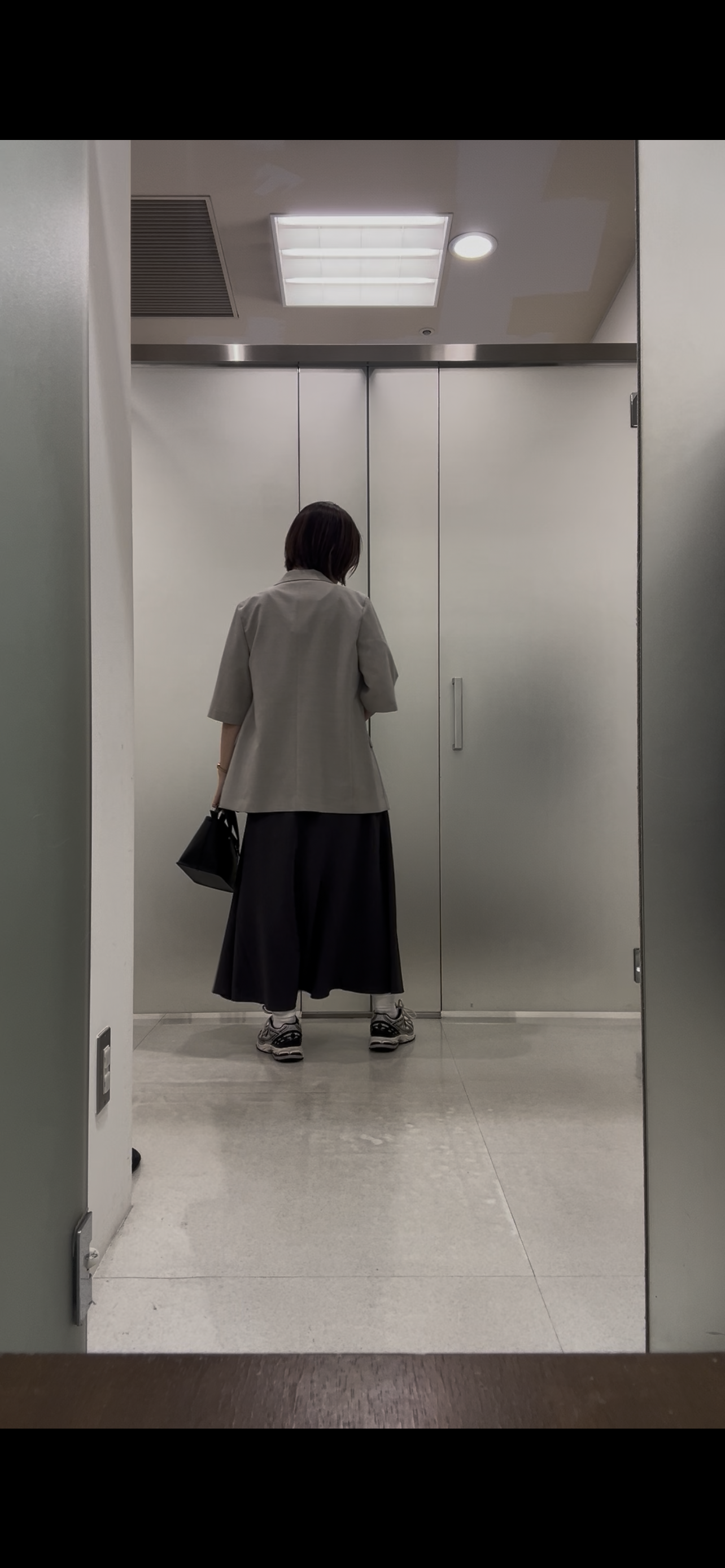 まどかさんの「UNTITLED｜【シワになりにくい/セットアップ可/接触冷感】ハーフスリーブジャケット」を使ったコーディネート