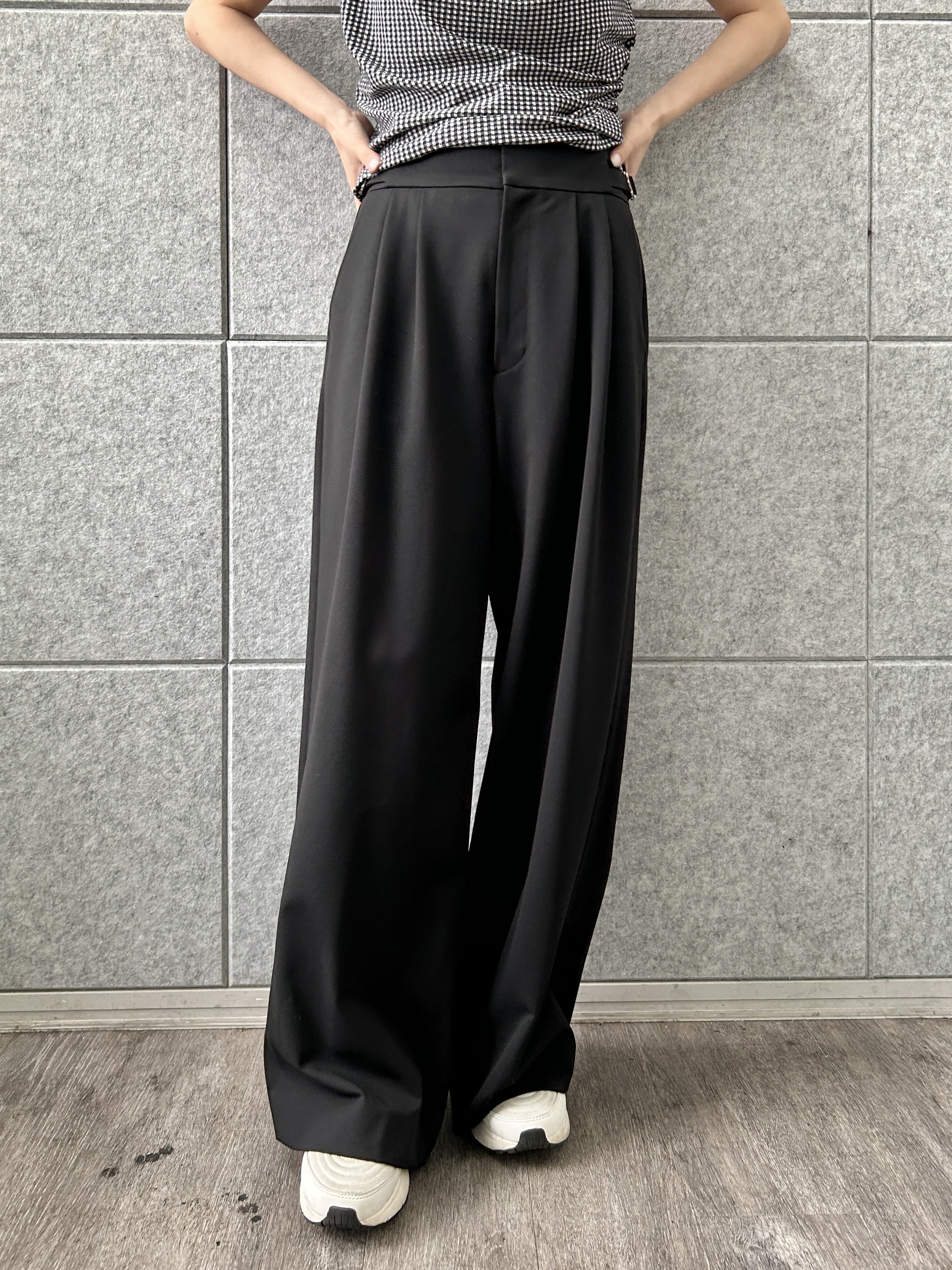 harunaさんの「CODE A｜◆gingham edge tops」を使ったコーディネート