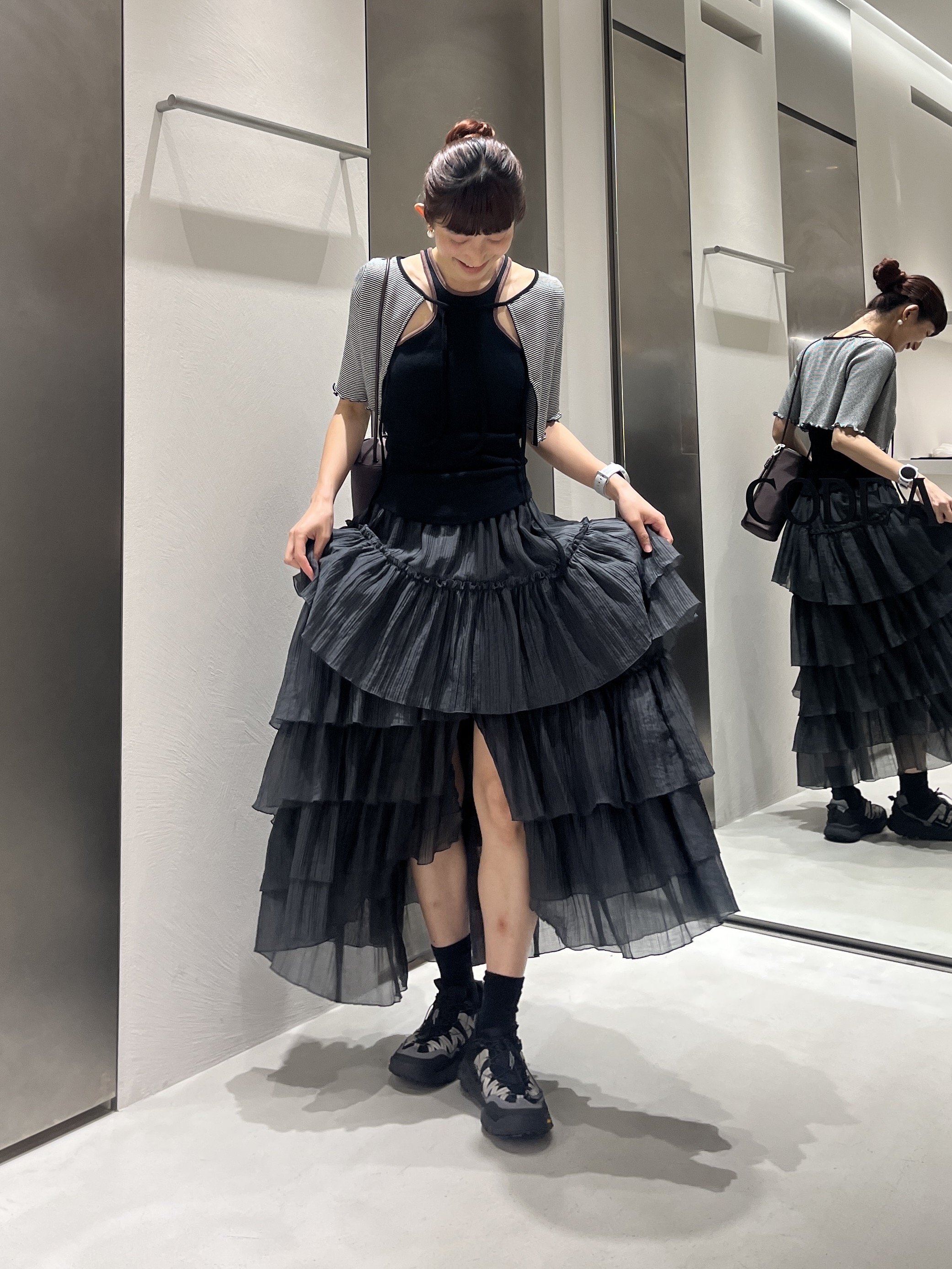 Rielさんの「CODE A｜Robert P. Miller＊CODE A｜twin layer tank set」を使ったコーディネート