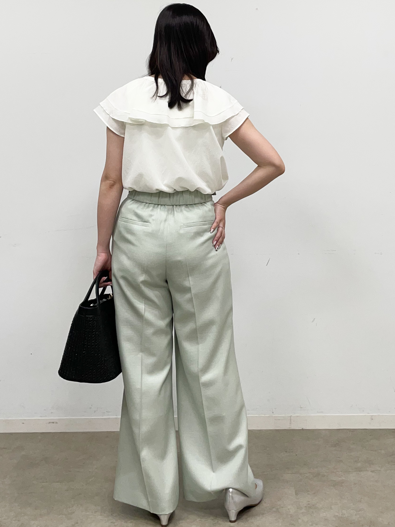 yukariさんの「Reflect｜【マシンウォッシャブル】フリルブラウス」を使ったコーディネート