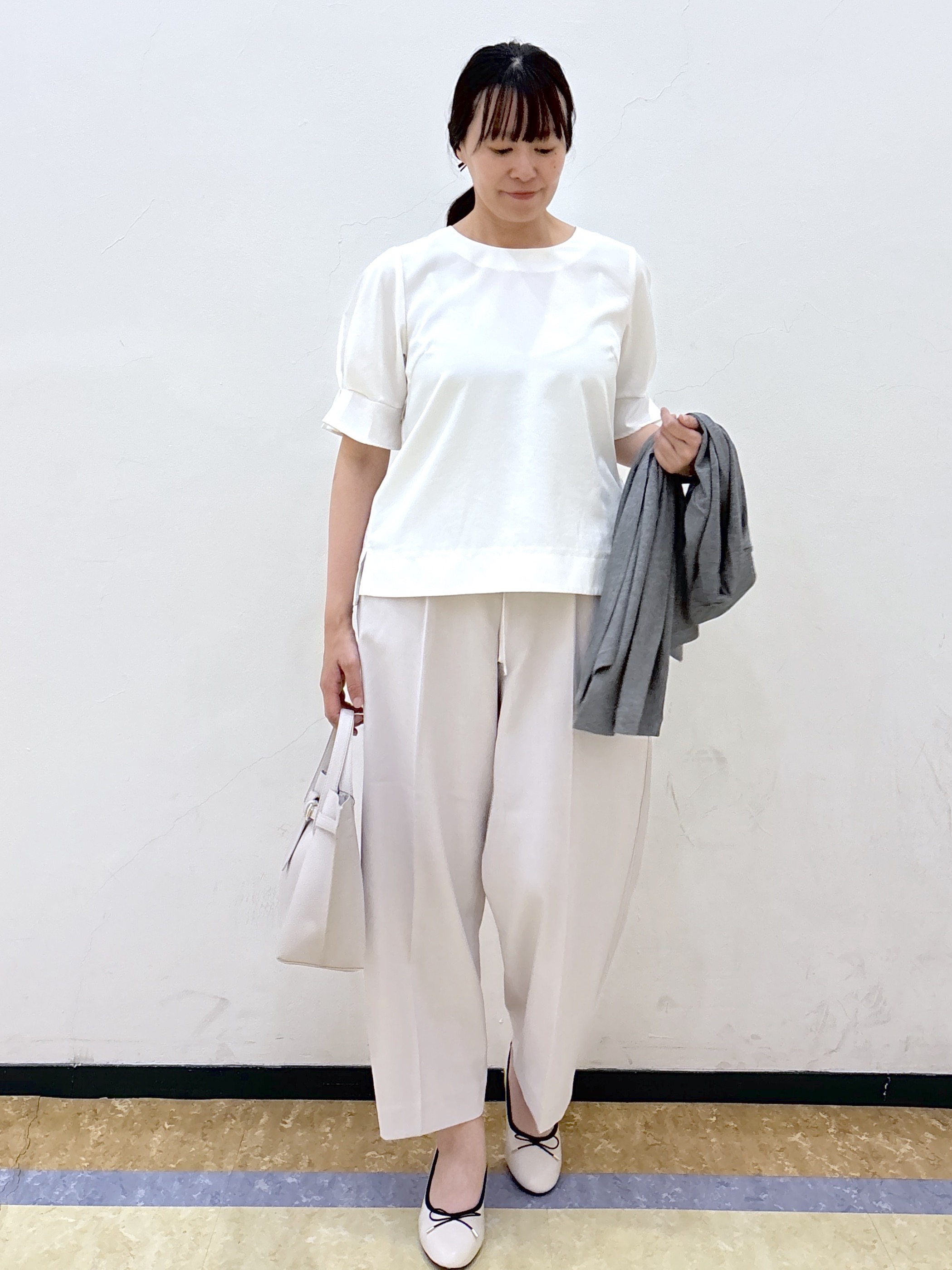 akariさんの「index｜【UVケア】ひんやりカーディガン《接触冷感／洗濯機OK》」を使ったコーディネート