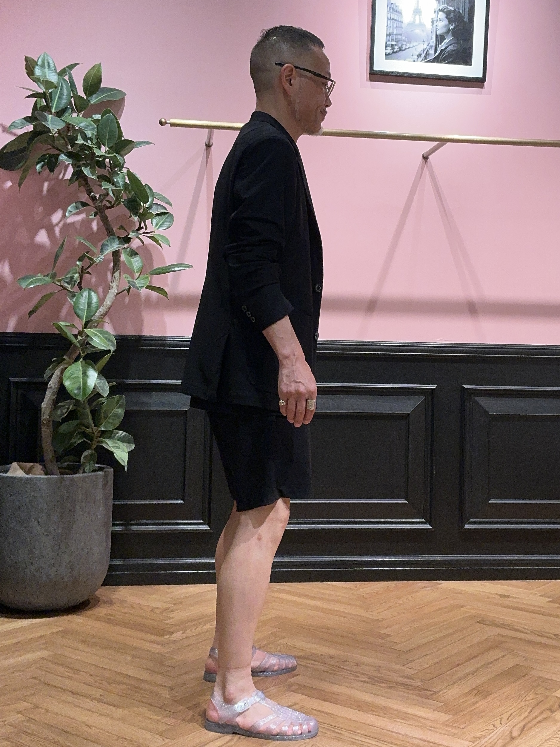 torigoeさんの「DRESSTERIOR｜【接触冷感/UVカット/ウォッシャブル】AIRTOOL クルーネックTシャツ」を使ったコーディネート
