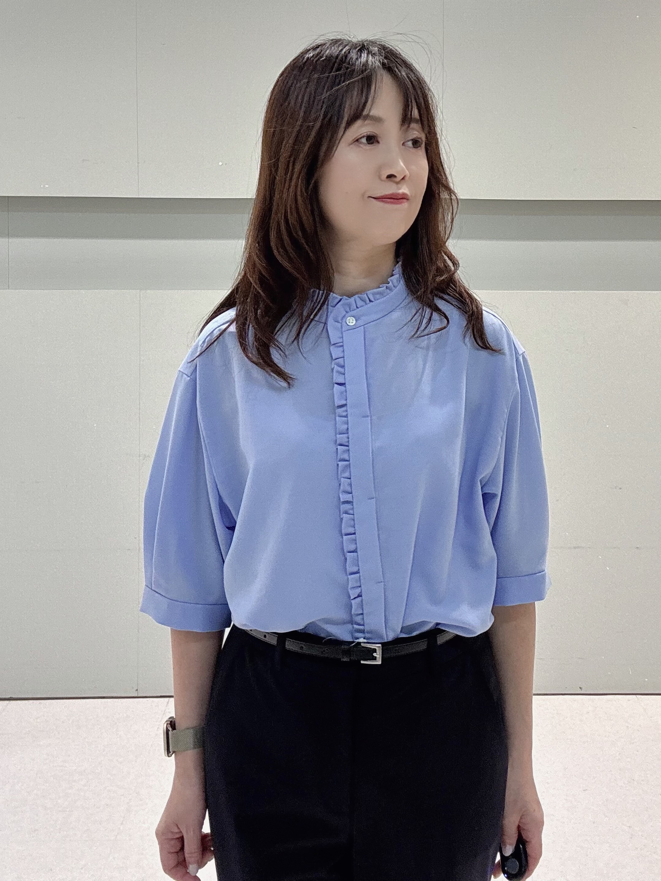 makiさんの「UNTITLED｜【UV/接触冷感/スーツ】ジャージテーラードジャケット」を使ったコーディネート