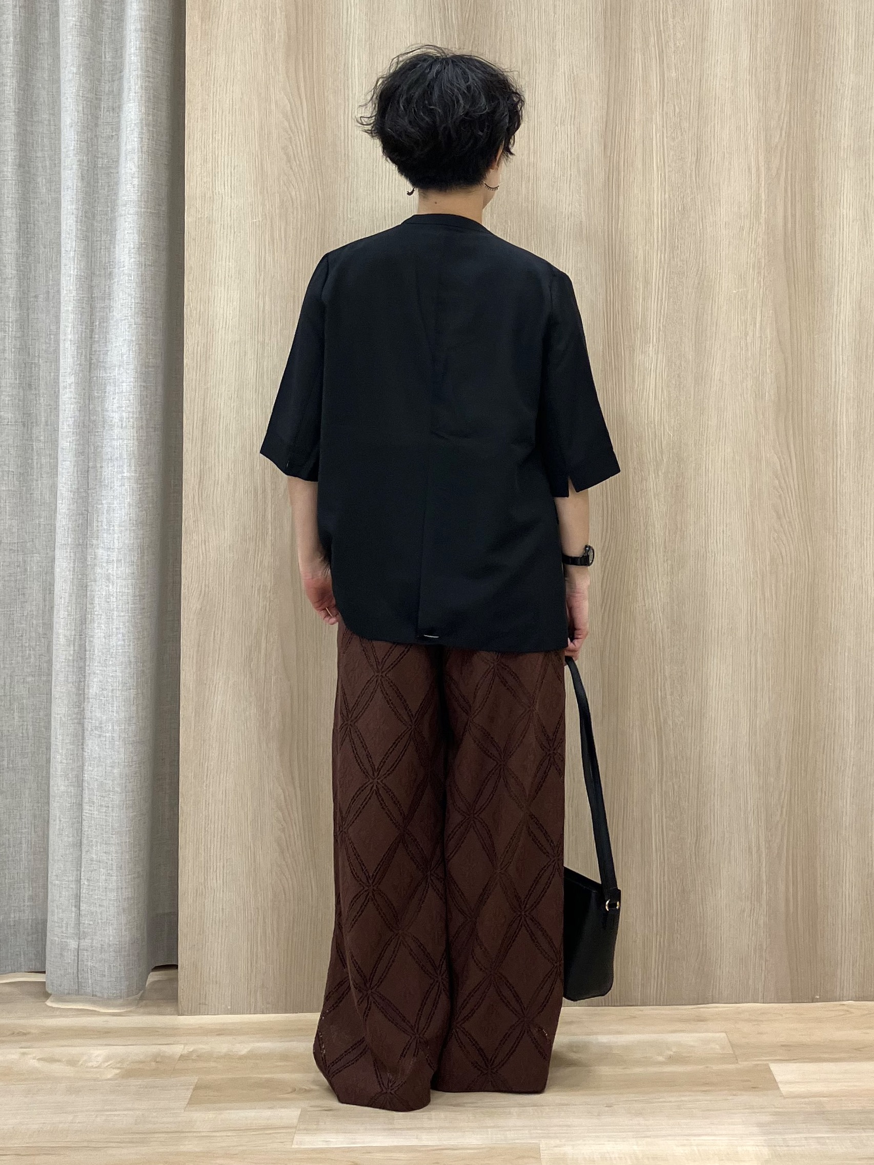 Keiさんの「grove｜【洗濯機OK/ひんやり】軽く羽織れるハーフスリーブジャケット」を使ったコーディネート