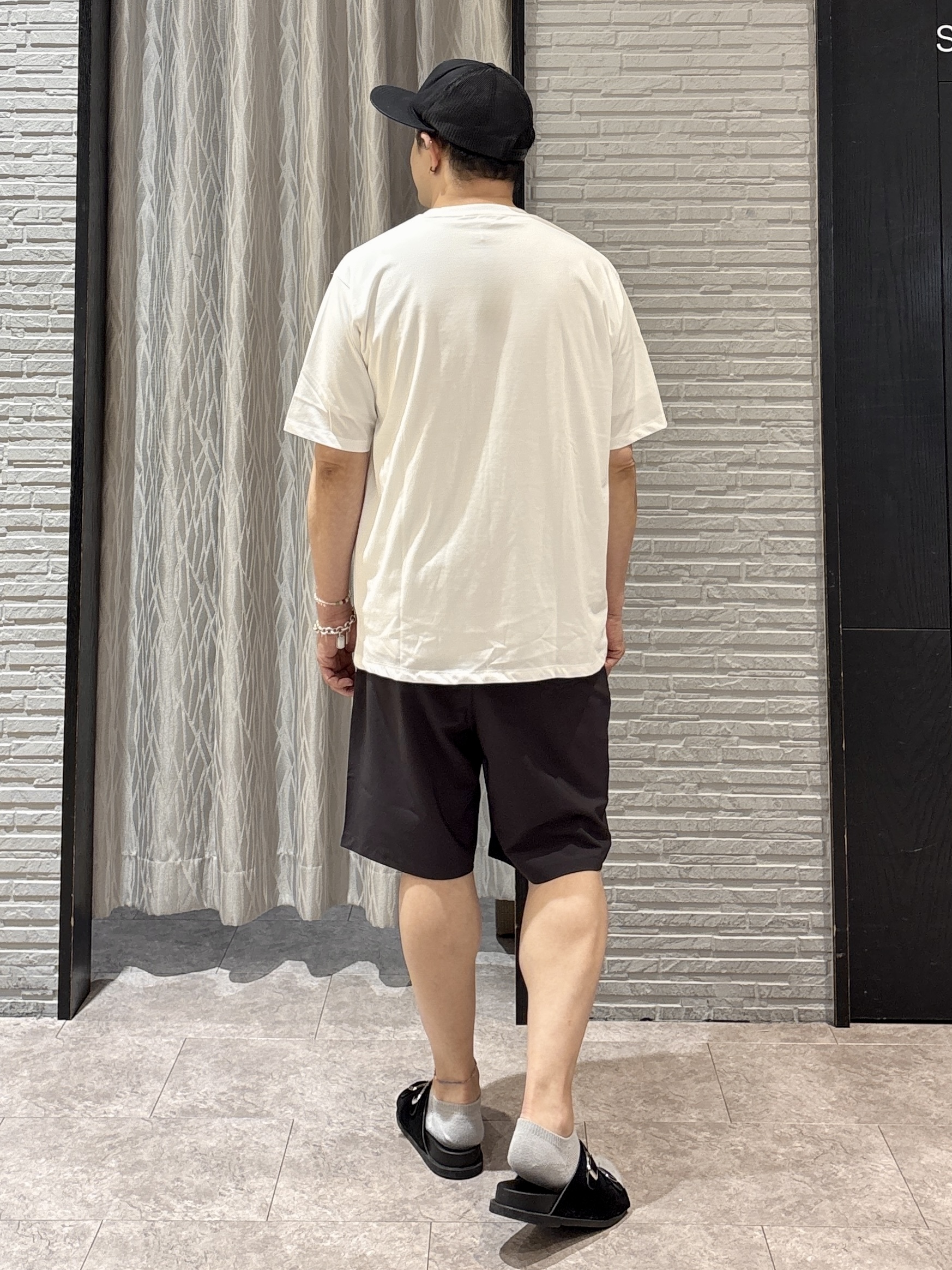 Pーyamaさんの「THE SHOP TK｜クールウェザー 半袖シャツ 接触冷感／洗濯機OK／セットアップ可」を使ったコーディネート