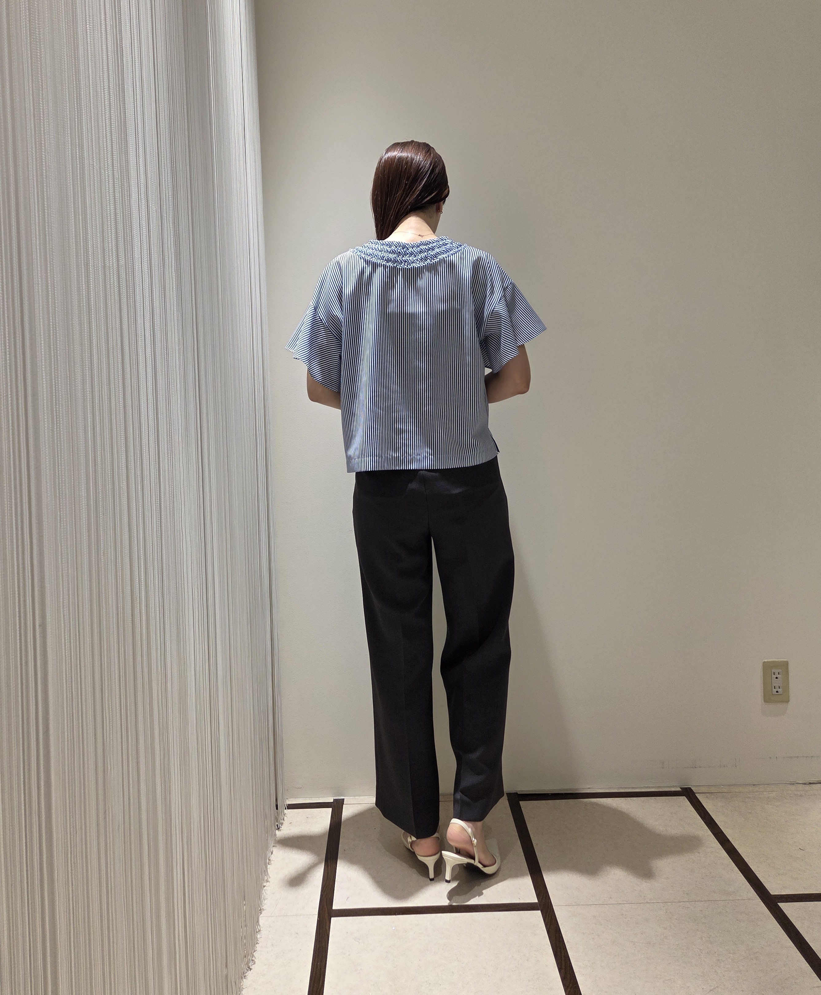 MATSUさんの「UNTITLED｜【新色追加/セットアップ可】エアリー ダブルブレストジャケット」を使ったコーディネート