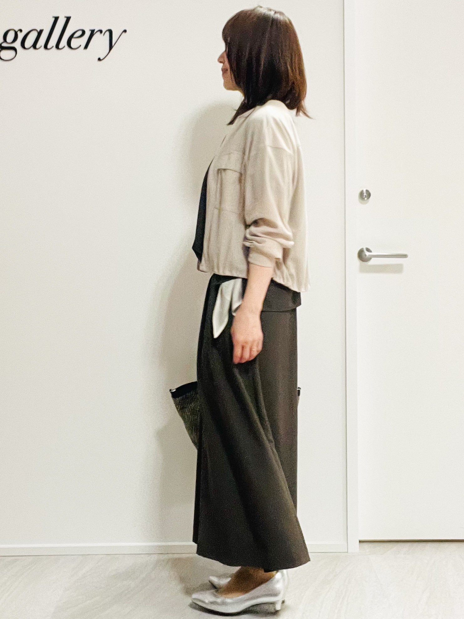 めいさんの「UNTITLED｜【セットアップ可/UVカット/前後2WAY】リラクシーフレンチスリーブブラウス」を使ったコーディネート
