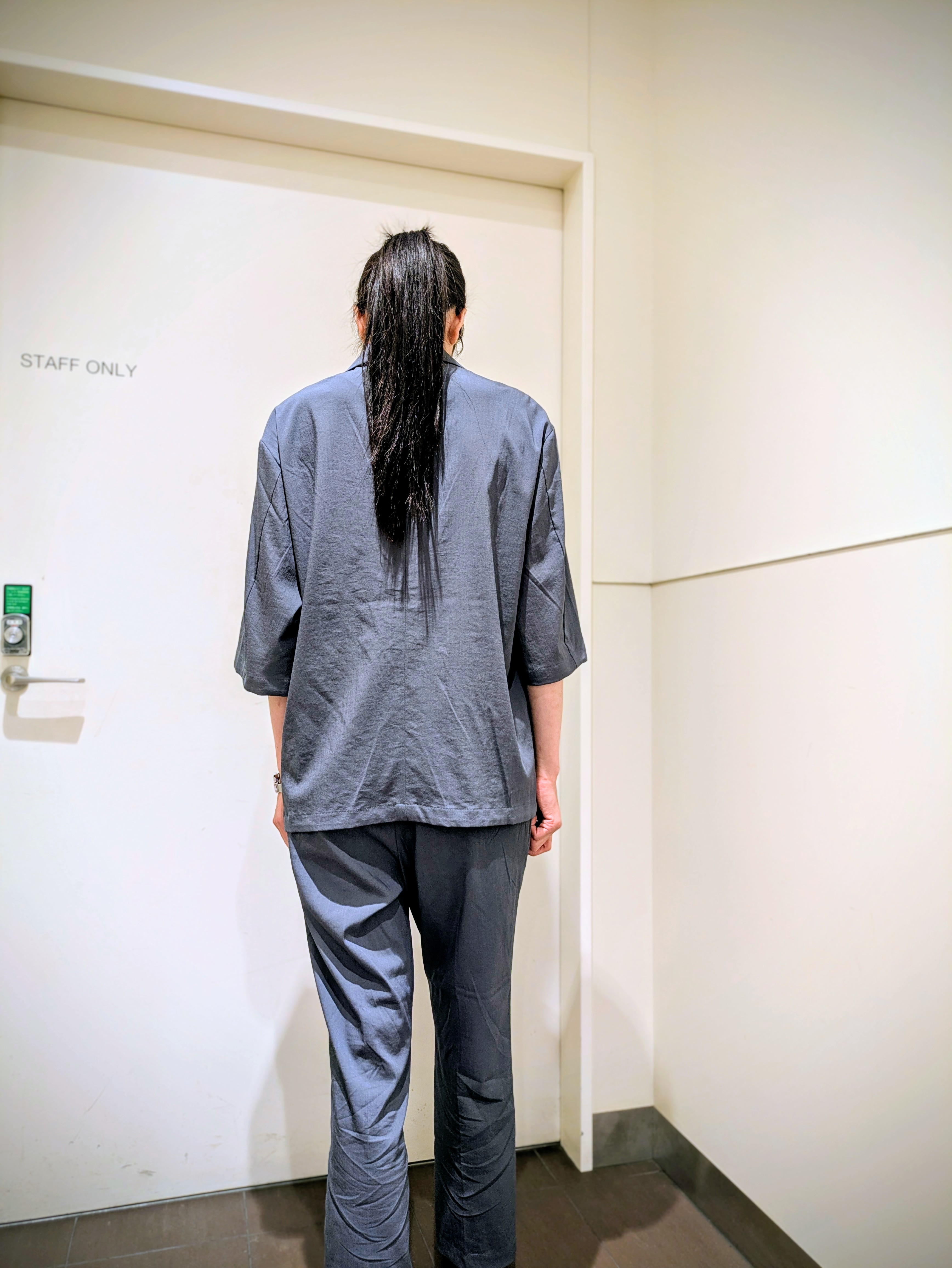 Chiichanさんの「tk.TAKEO KIKUCHI｜【接触冷感／UVCUT／セットアップ対応可】COOL PLAY5部袖ジャケット」を使ったコーディネート