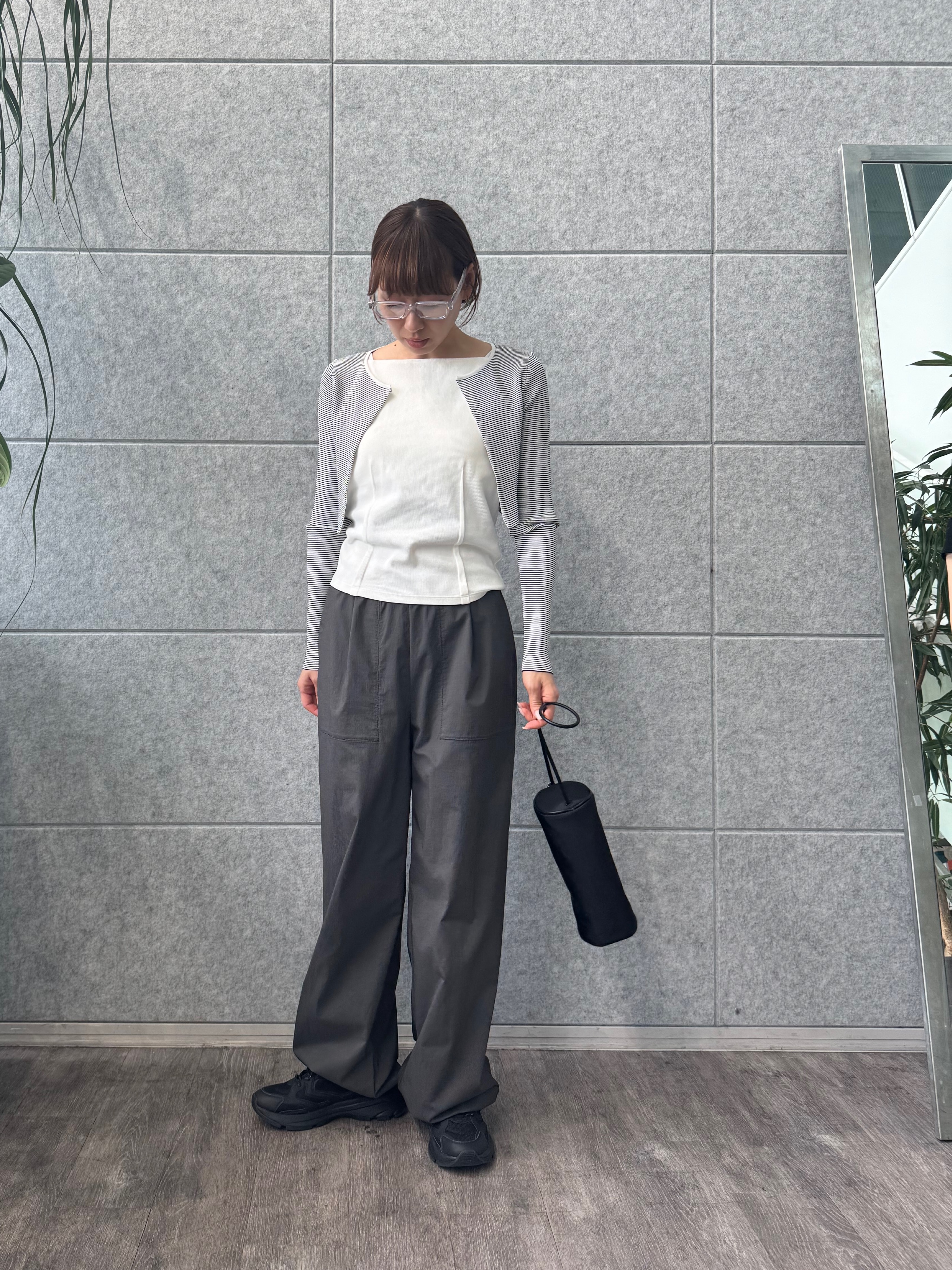 designer yukaさんの「CODE A｜【Cup-in】edge line camisole」を使ったコーディネート