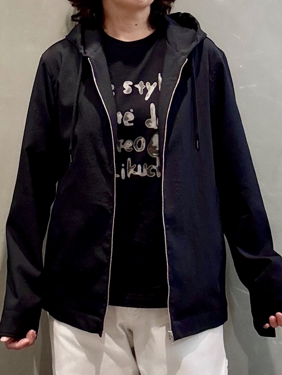 のぐみさんの「TAKEO KIKUCHI｜【撥水・洗える・シワになりにくい】 リランチェ（R） フードブルゾン」を使ったコーディネート