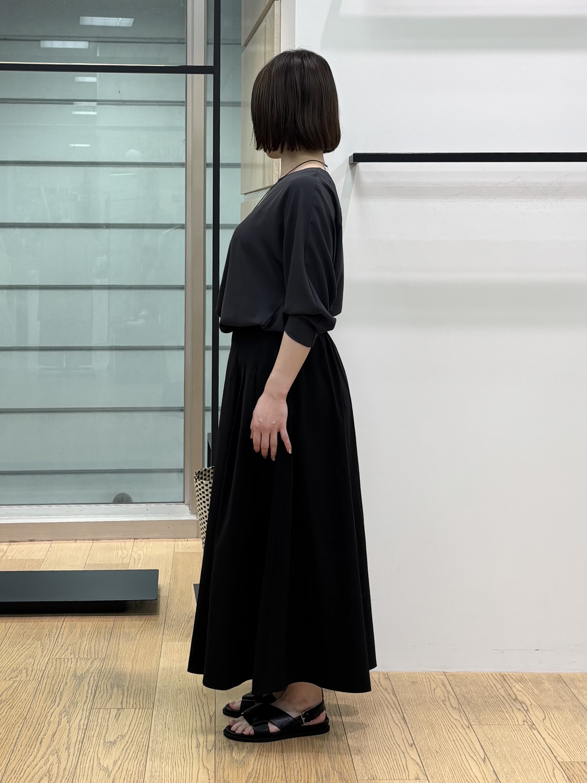 asamiさんの「INDIVI｜【接触冷感／透湿／着る日傘】ドルマントップス」を使ったコーディネート