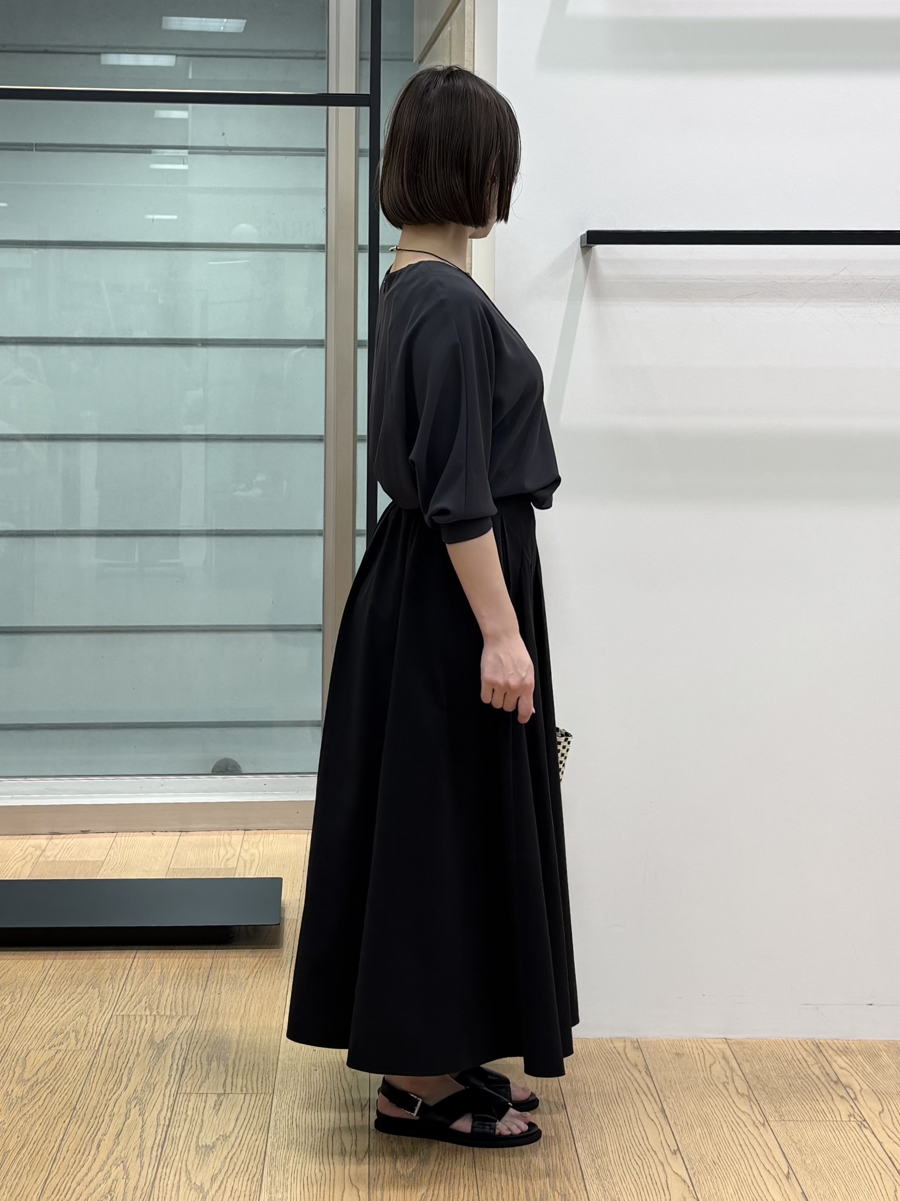 asamiさんの「INDIVI｜【接触冷感／透湿／着る日傘】ドルマントップス」を使ったコーディネート
