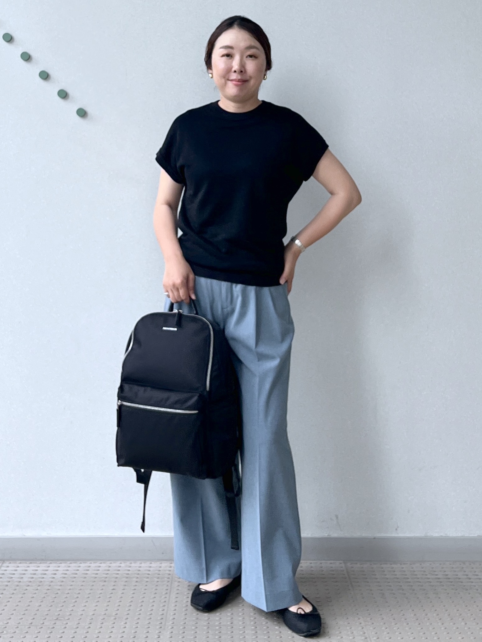 Soeさんの「DRESSTERIOR｜【otonaMUSE5月号掲載／セットアップ可】ウォッシャブルワイドタックパンツ」を使ったコーディネート