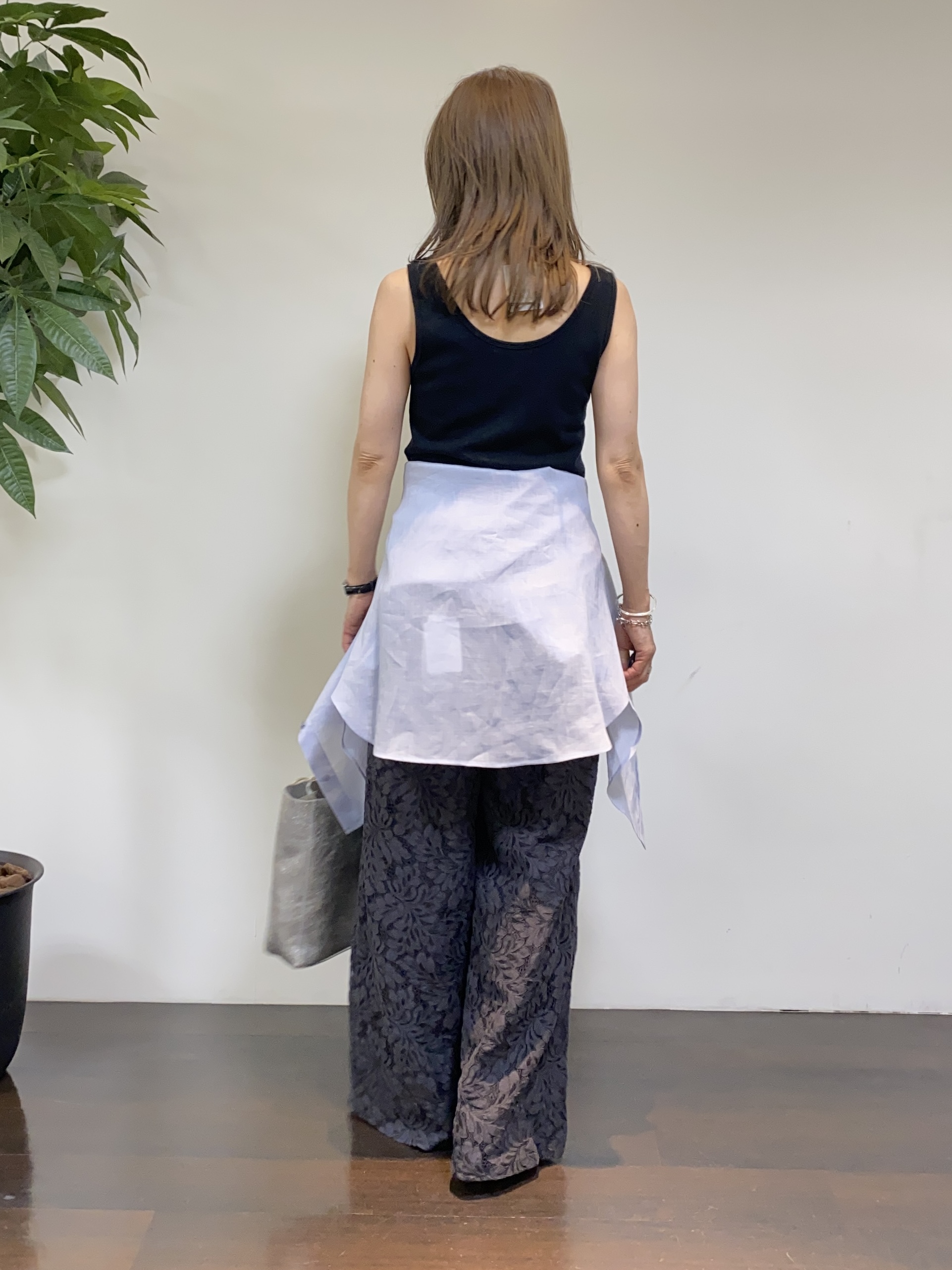 tomoさんの「UNTITLED｜【接触冷感】ドライタッチシャツ」を使ったコーディネート