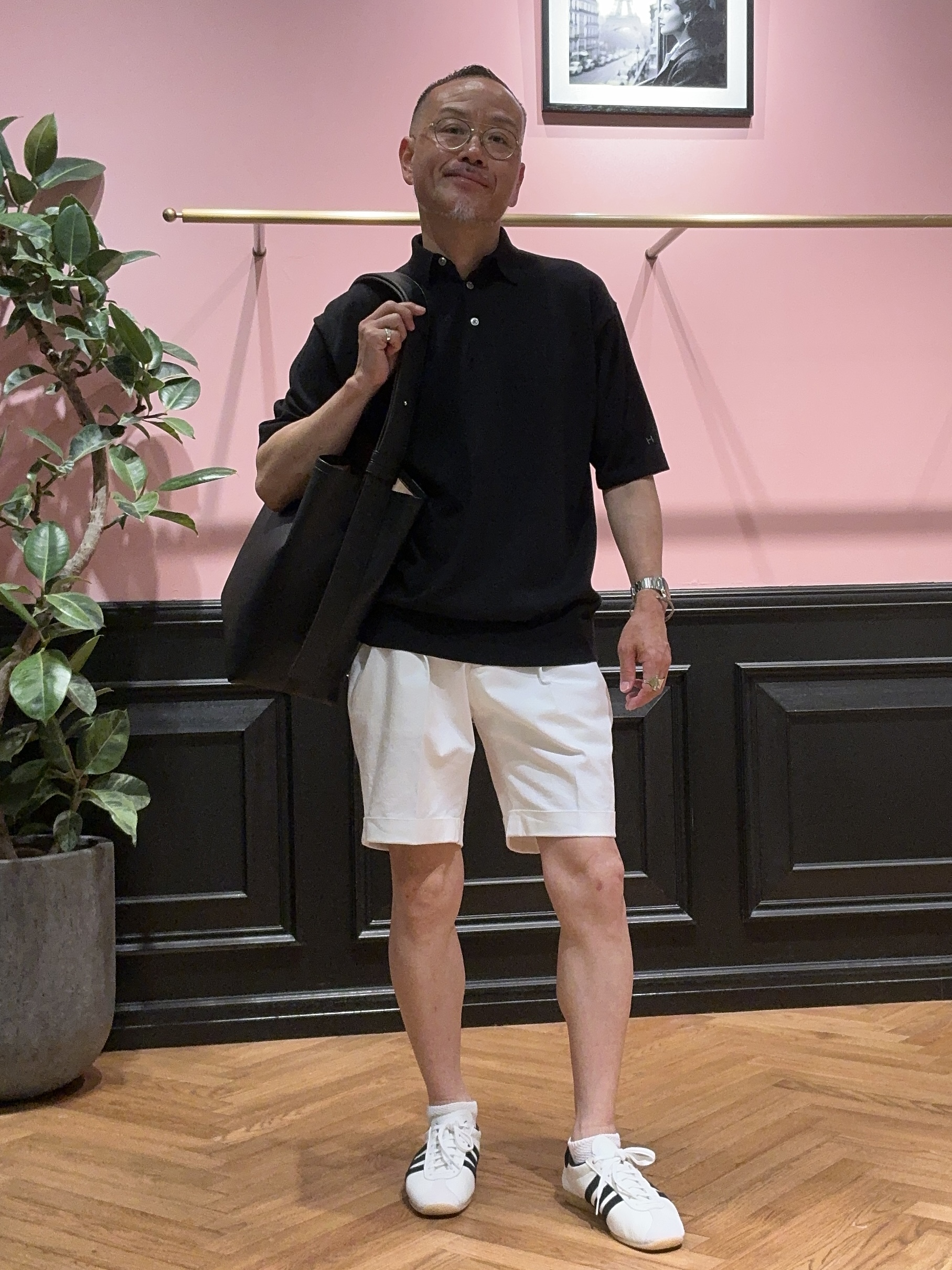 torigoeさんの「DRESSTERIOR｜【干場義雅&times;DRESSTERIOR/再入荷】ウォッシャブル ニットポロシャツ」を使ったコーディネート