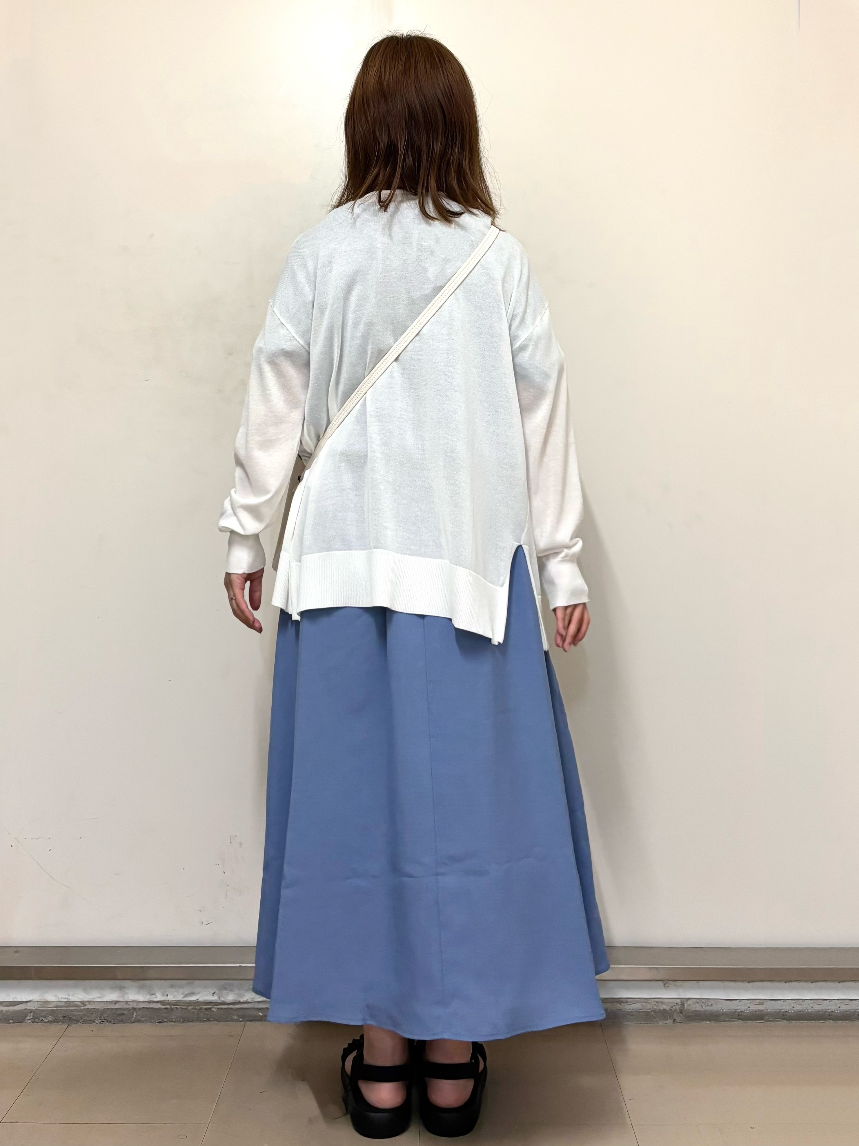 やまさんの「OPAQUE.CLIP｜【接触冷感】ニットカーディガン《洗濯機OK／抗ピリング》」を使ったコーディネート