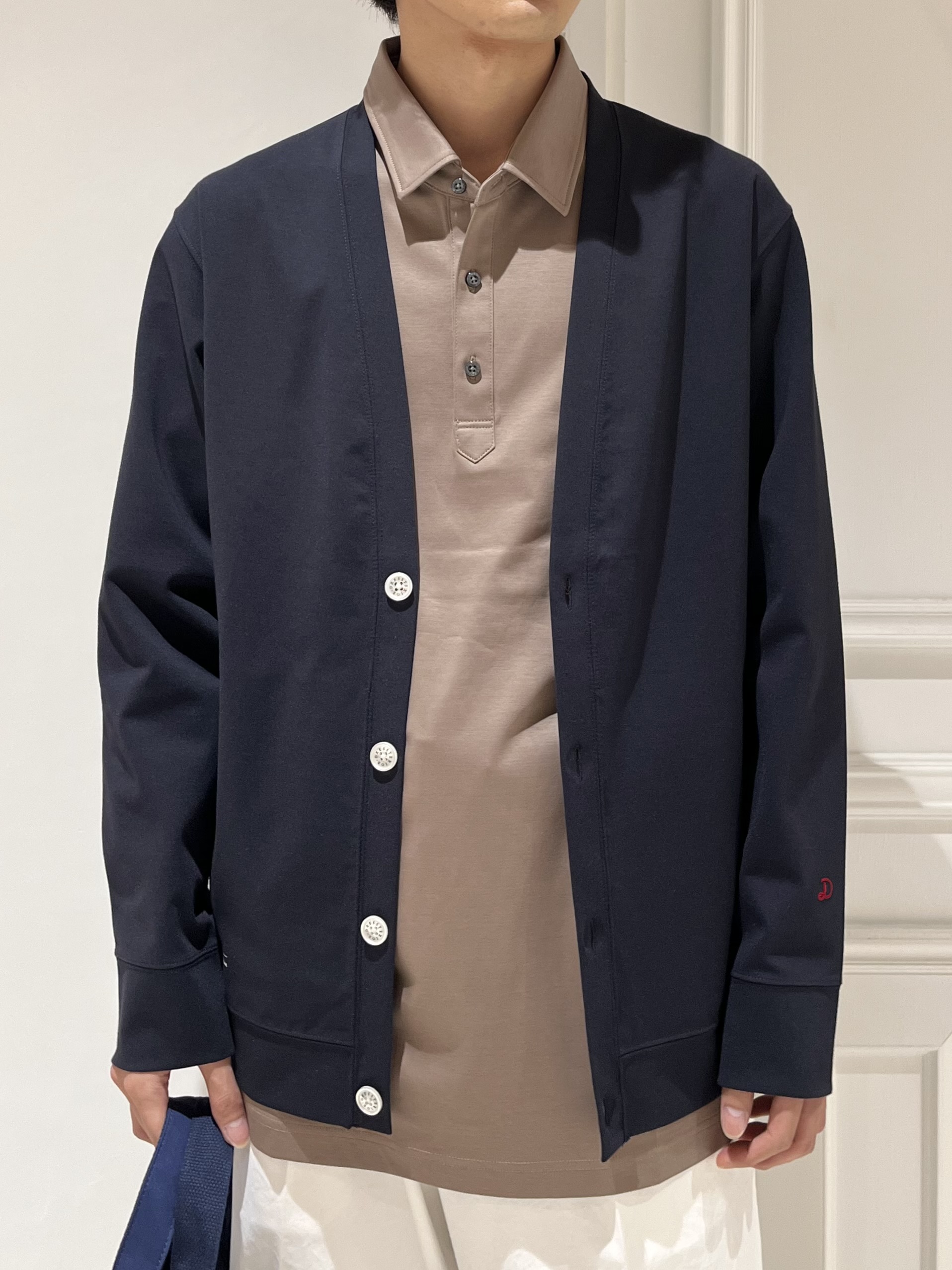 Watanabeさんの「DRESSTERIOR｜【接触冷感／セットアップ可】ドライタッチ ハイカウントカットソー カーディガン」を使ったコーディネート