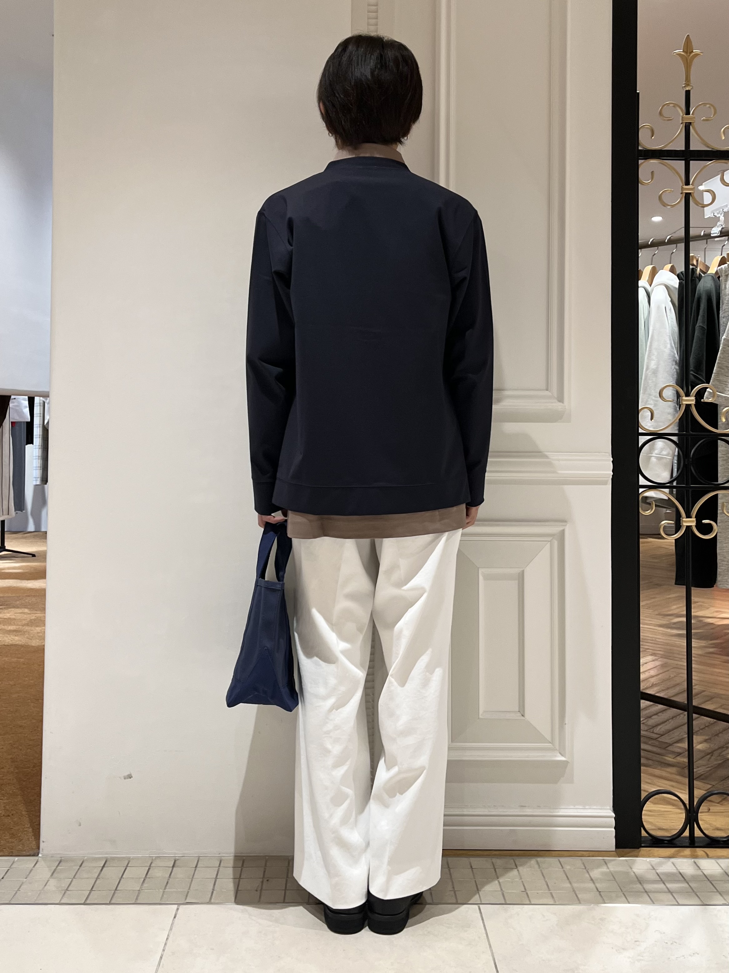 Watanabeさんの「DRESSTERIOR｜【接触冷感／セットアップ可】ドライタッチ ハイカウントカットソー カーディガン」を使ったコーディネート
