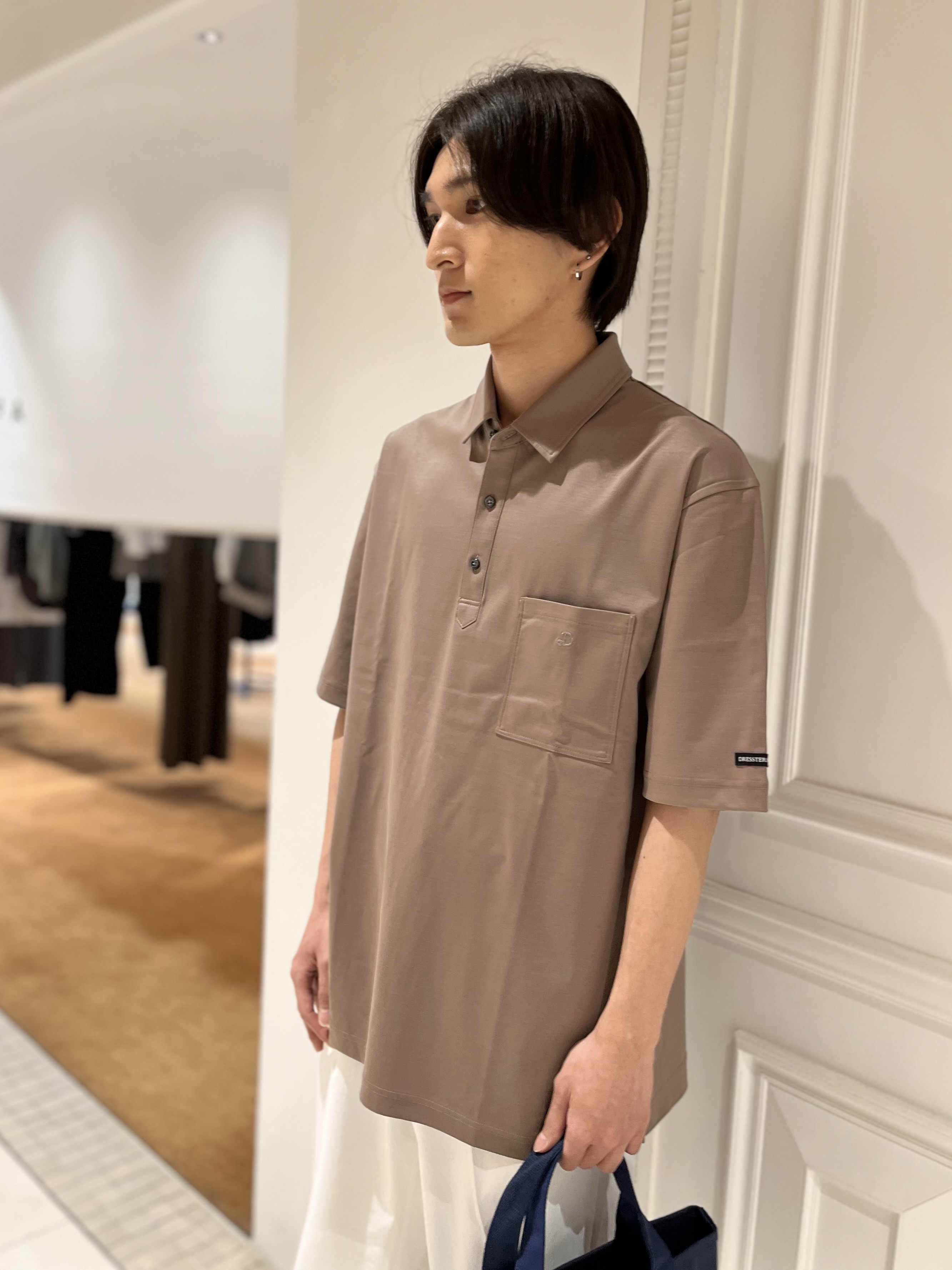 Watanabeさんの「DRESSTERIOR｜【接触冷感/抗菌防臭/消臭/Safari5月号掲載】ICE CLEAR COTTON オーバーフィッ」を使ったコーディネート