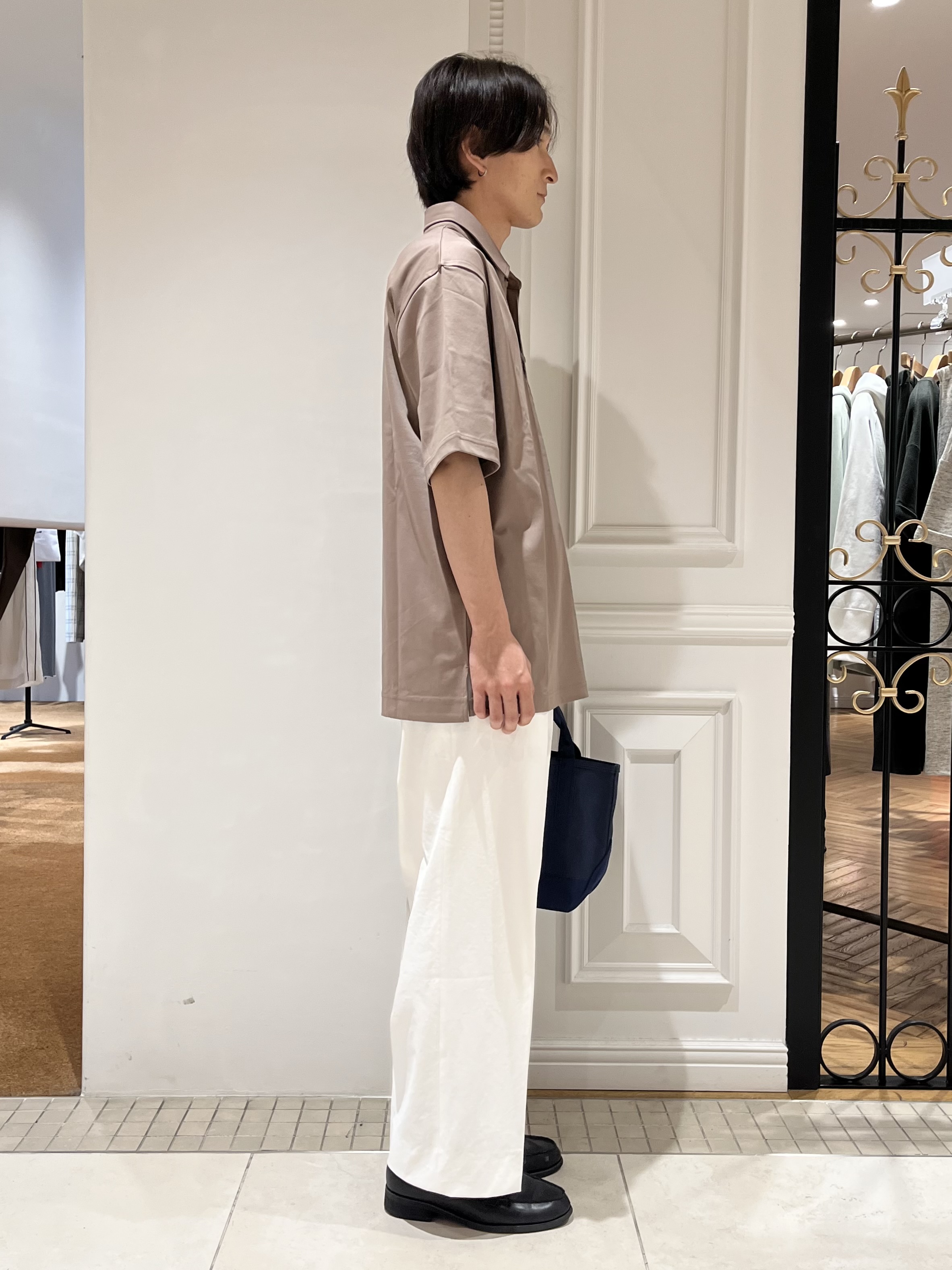 Watanabeさんの「DRESSTERIOR｜【接触冷感/抗菌防臭/消臭/Safari5月号掲載】ICE CLEAR COTTON オーバーフィッ」を使ったコーディネート