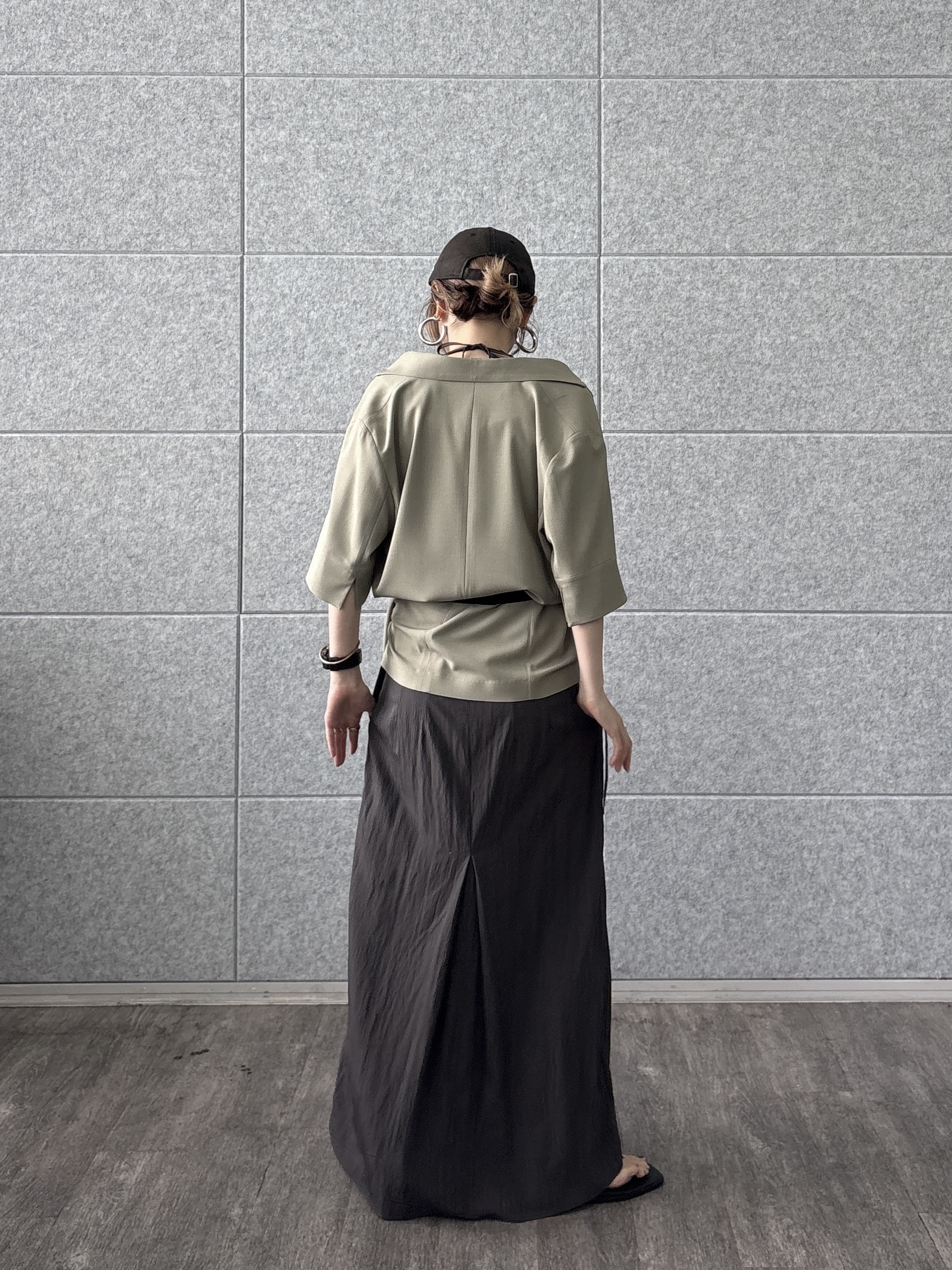 kotakiさんの「INDIVI｜Comfy SET UP｜ハーフスリーブジャケット【セットアップ対応／通勤／接触冷感／UVカット】」を使ったコーディネート