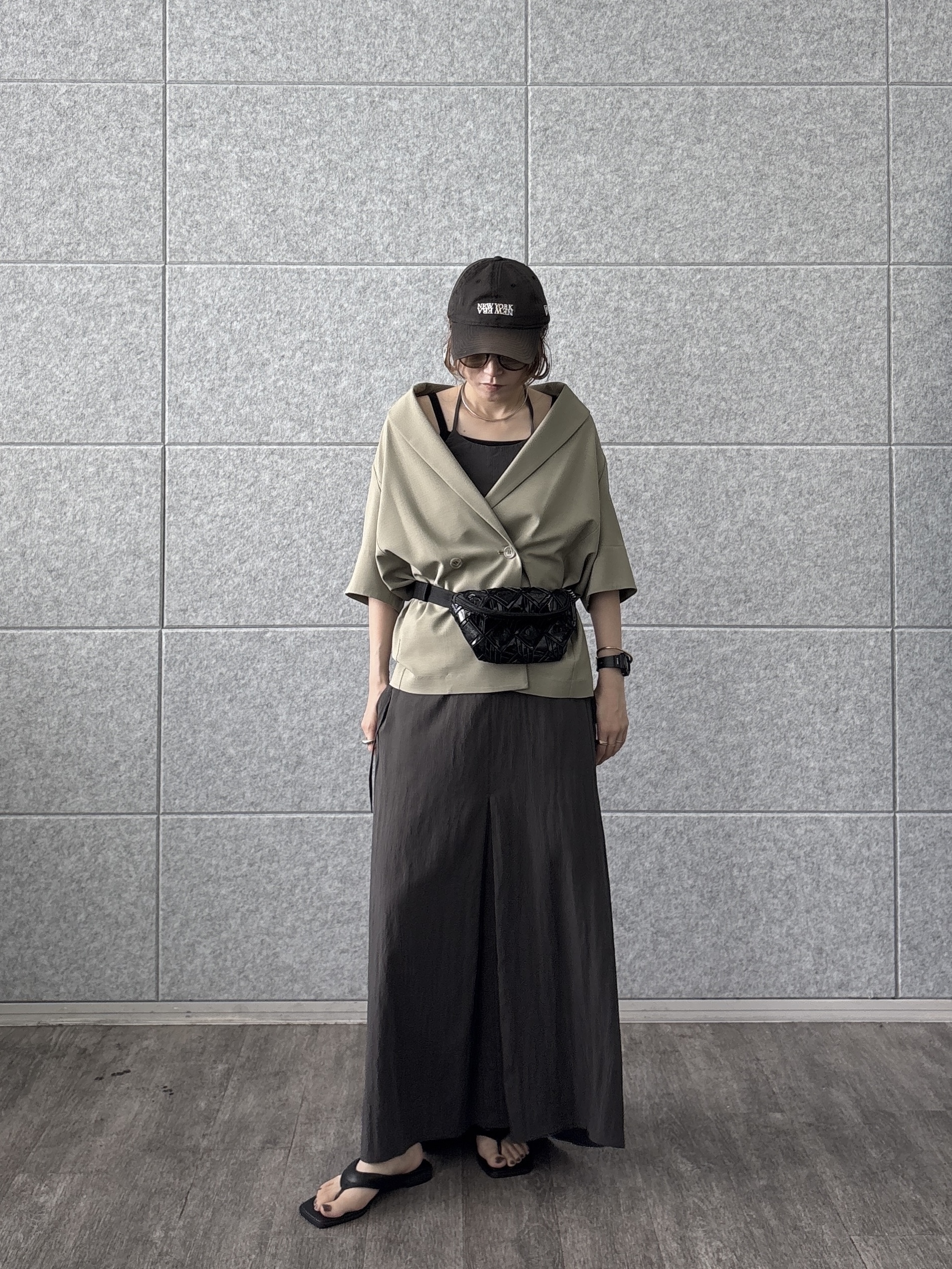 kotakiさんの「INDIVI｜Comfy SET UP｜ハーフスリーブジャケット【セットアップ対応／通勤／接触冷感／UVカット】」を使ったコーディネート
