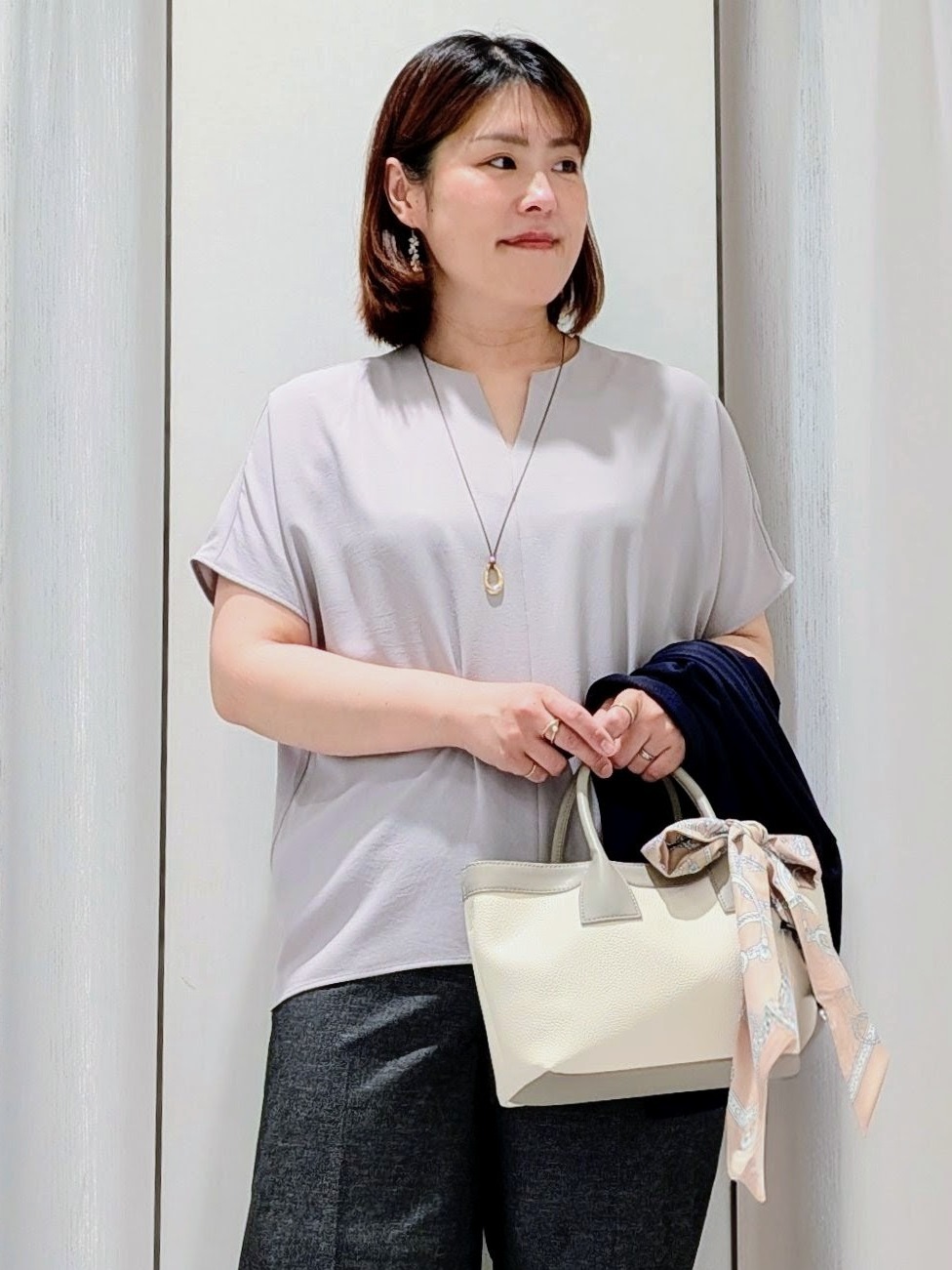 Onumaさんの「UNTITLED｜【接触冷感/UVカット/遮熱機能】フライスジャージカーディガン」を使ったコーディネート