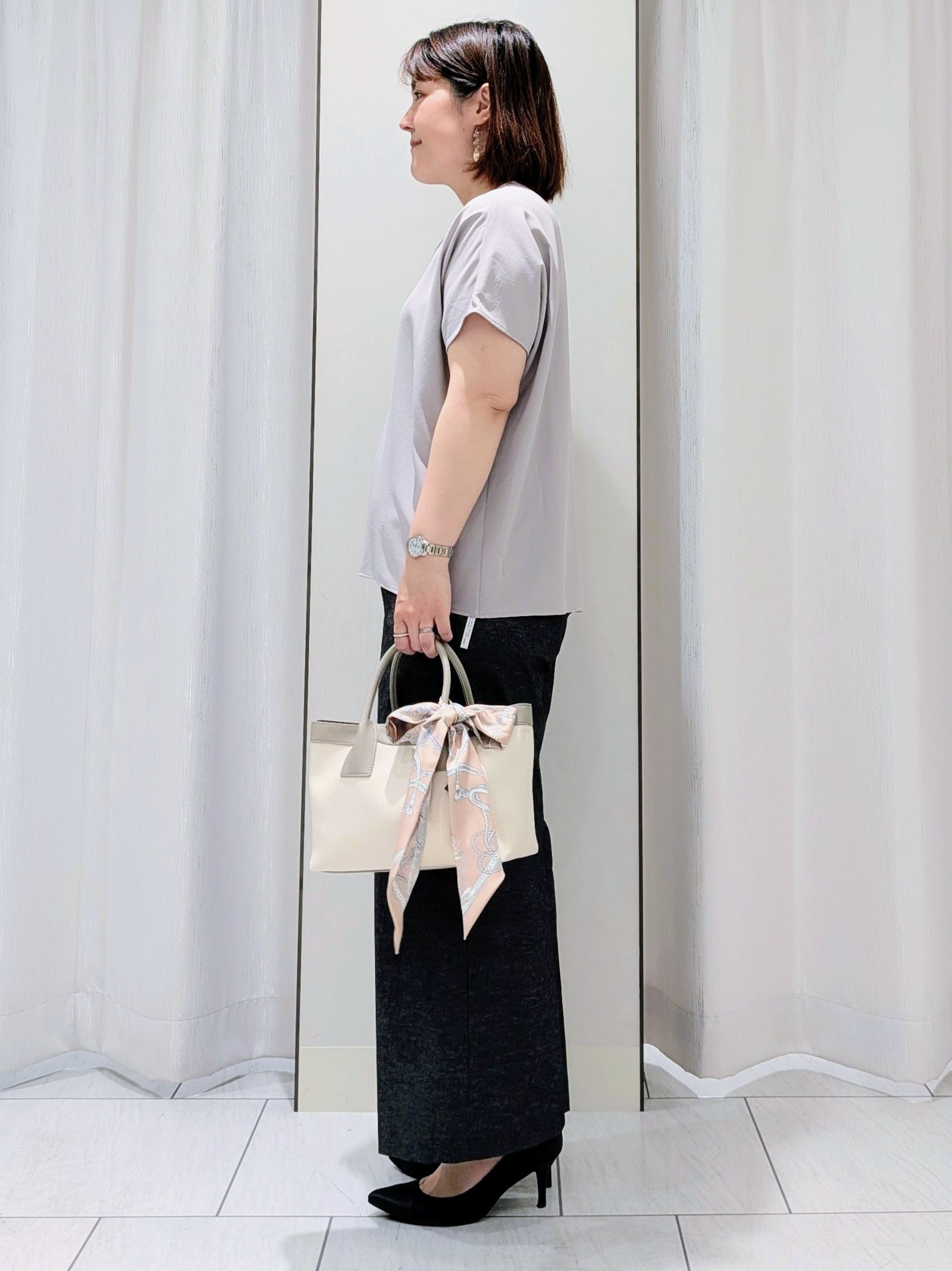 Onumaさんの「UNTITLED｜【接触冷感/UVカット/遮熱機能】フライスジャージカーディガン」を使ったコーディネート