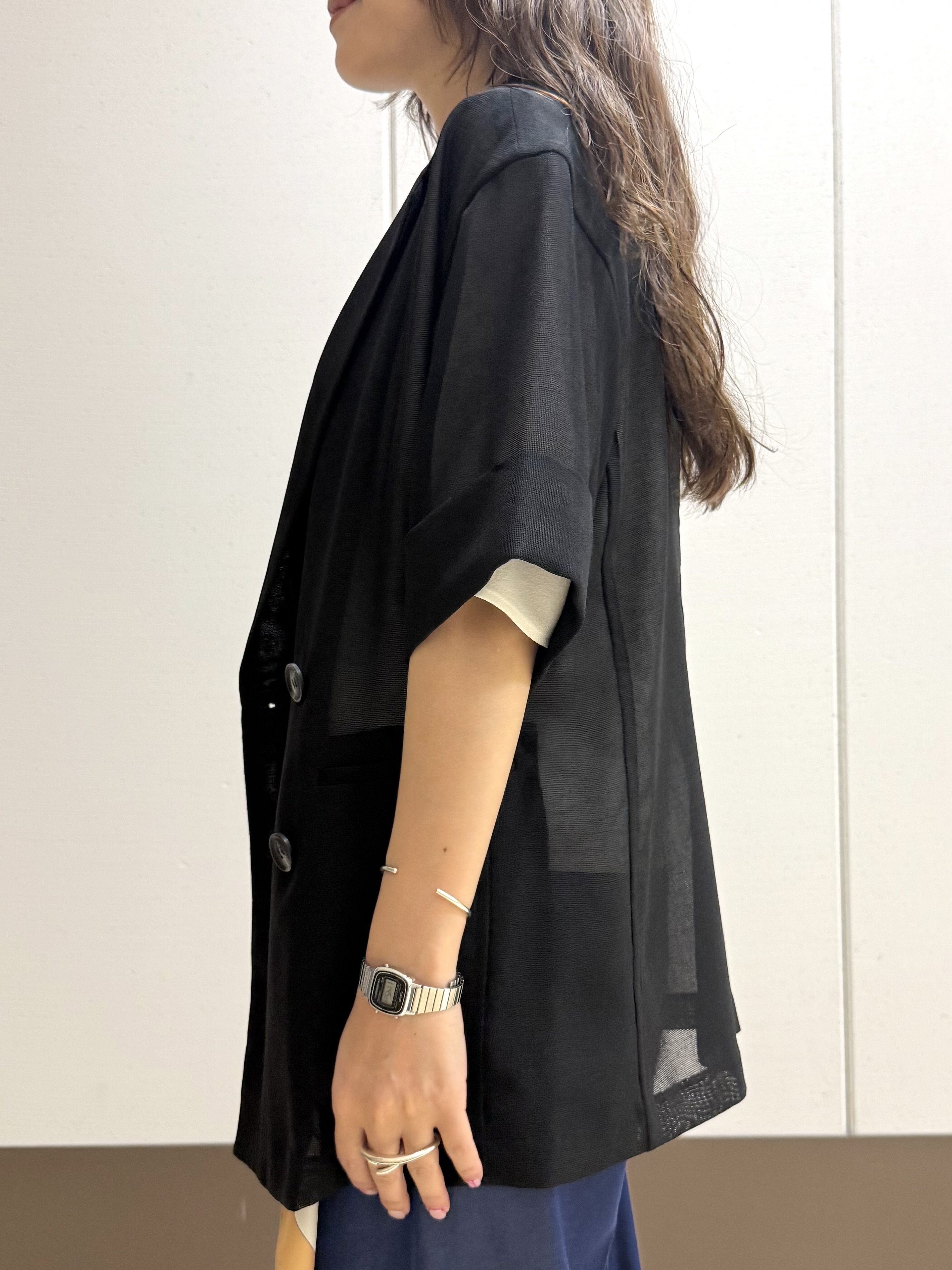 mamiさんの「INDIVI｜【洗える／2WAY／裾ドロスト付き】 ドルマンスリーブチュニックトップス」を使ったコーディネート