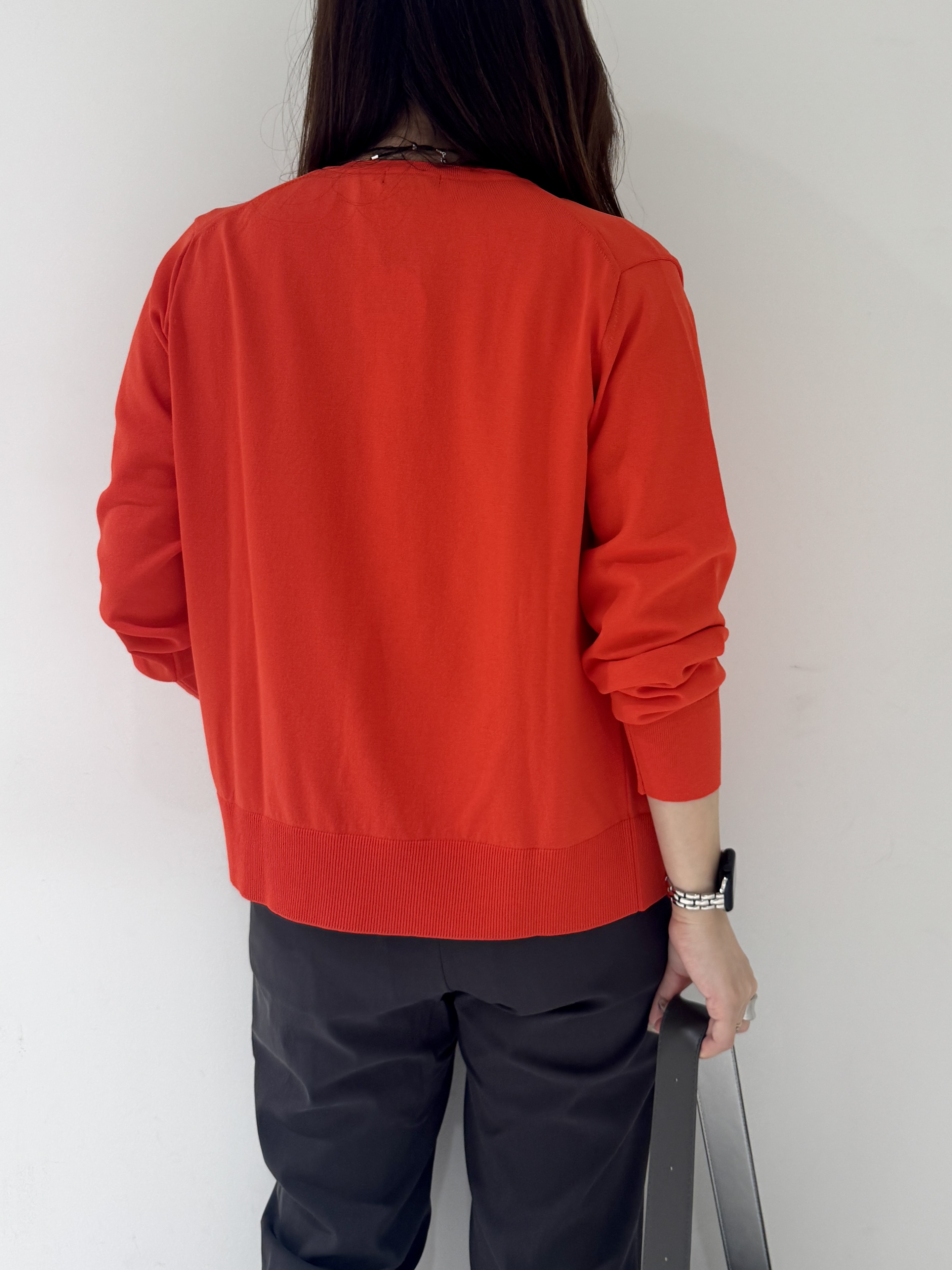 そんさんの「INDIVI｜【UVケア/接触冷感／アンサンブル】丸首カーディガン＆袖スリット5分袖ニット」を使ったコーディネート