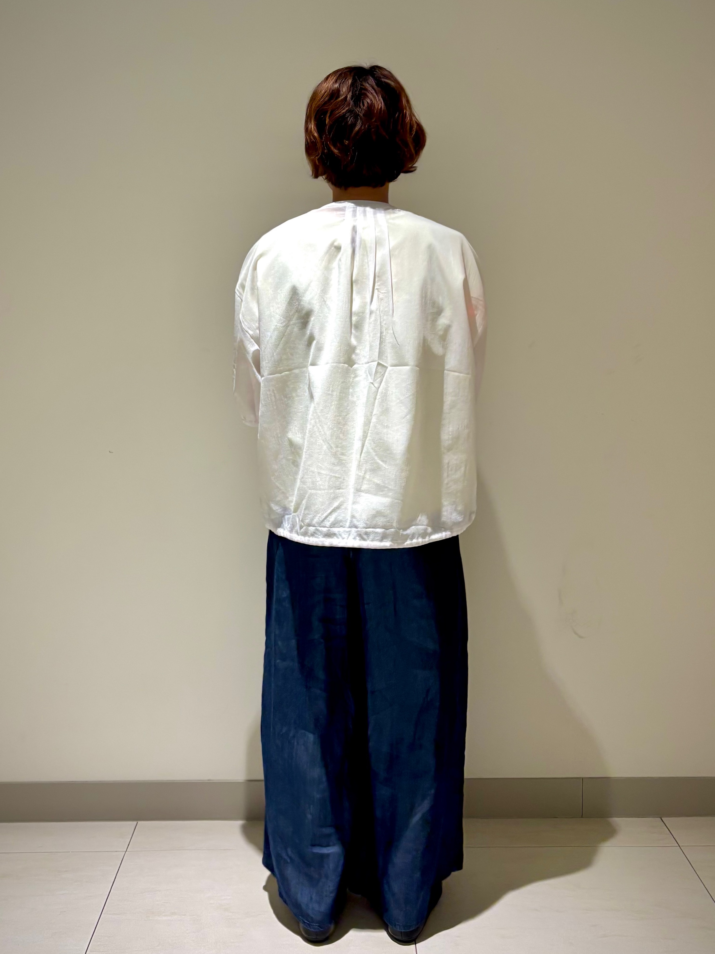 Haruさんの「Dessin｜【高通気/セットアップ可】ハーフスリーブドロストシャツブラウス」を使ったコーディネート