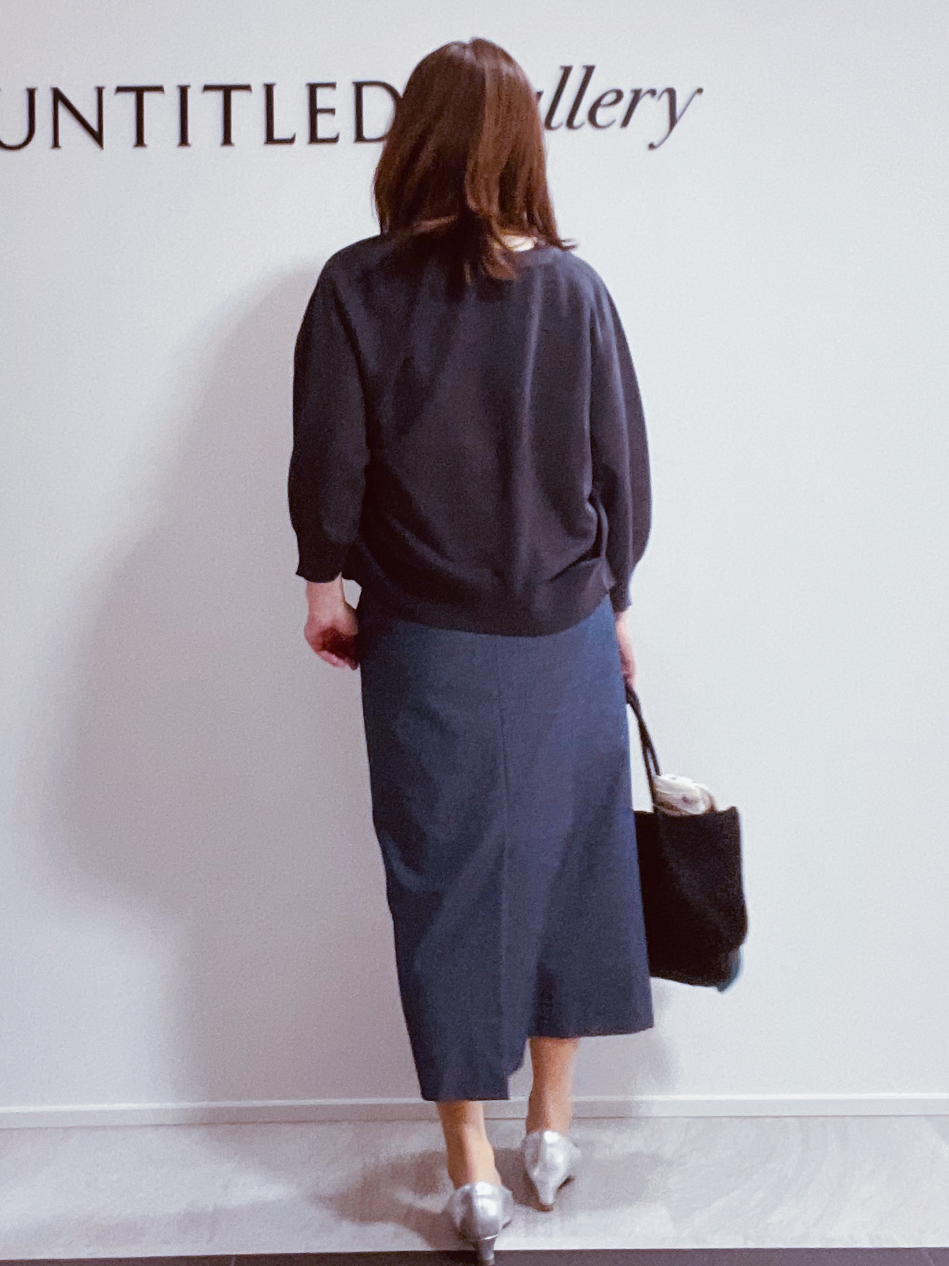 めいさんの「UNTITLED｜【11色展開/体型カバー】前後2WAYフレンチスリーブニット」を使ったコーディネート