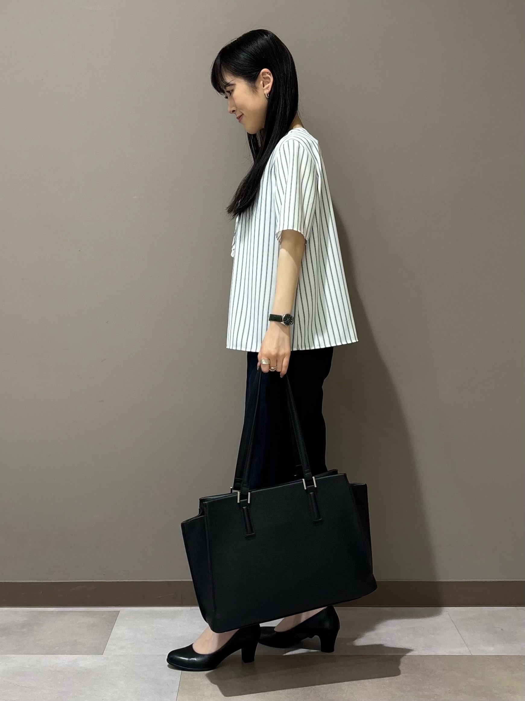 KEIKOさんの「INDIVI｜【洗える／UVケア／麻調】シングルジャケット」を使ったコーディネート