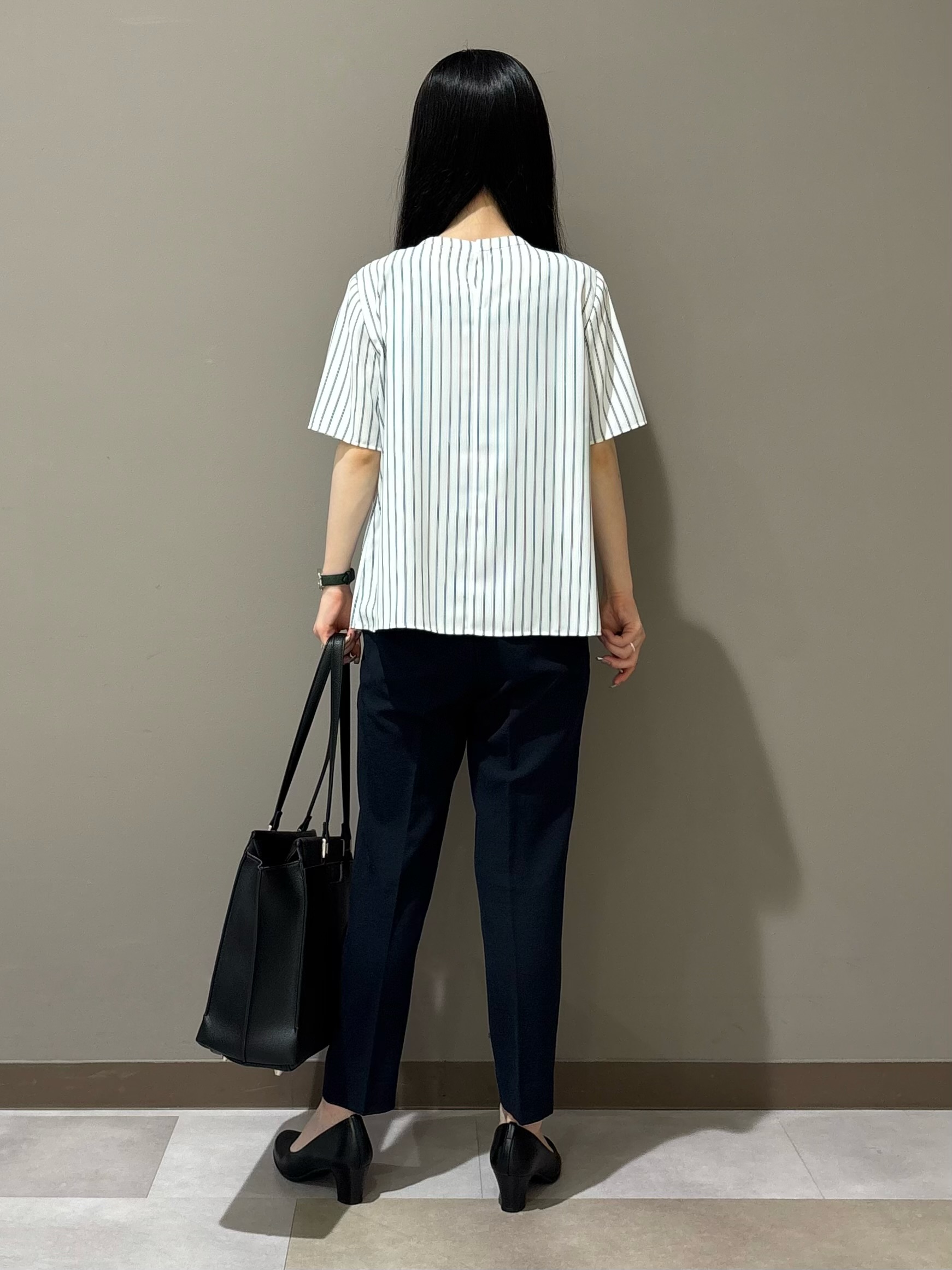KEIKOさんの「INDIVI｜【洗える／UVケア／麻調】シングルジャケット」を使ったコーディネート