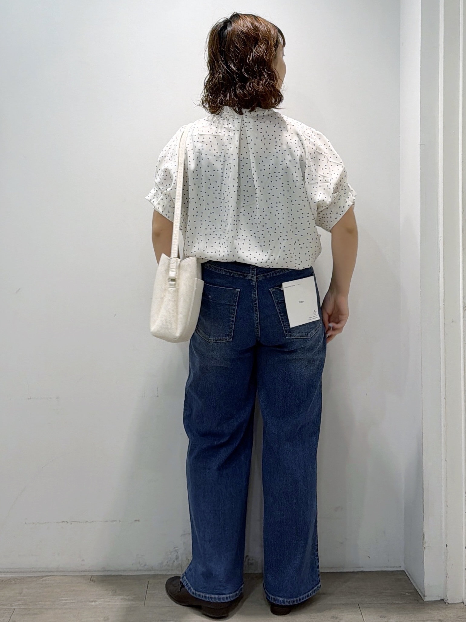 sumicaさんの「OPAQUE.CLIP｜タックスリーブ プリントブラウス《イージーアイロン／洗濯機OK》」を使ったコーディネート