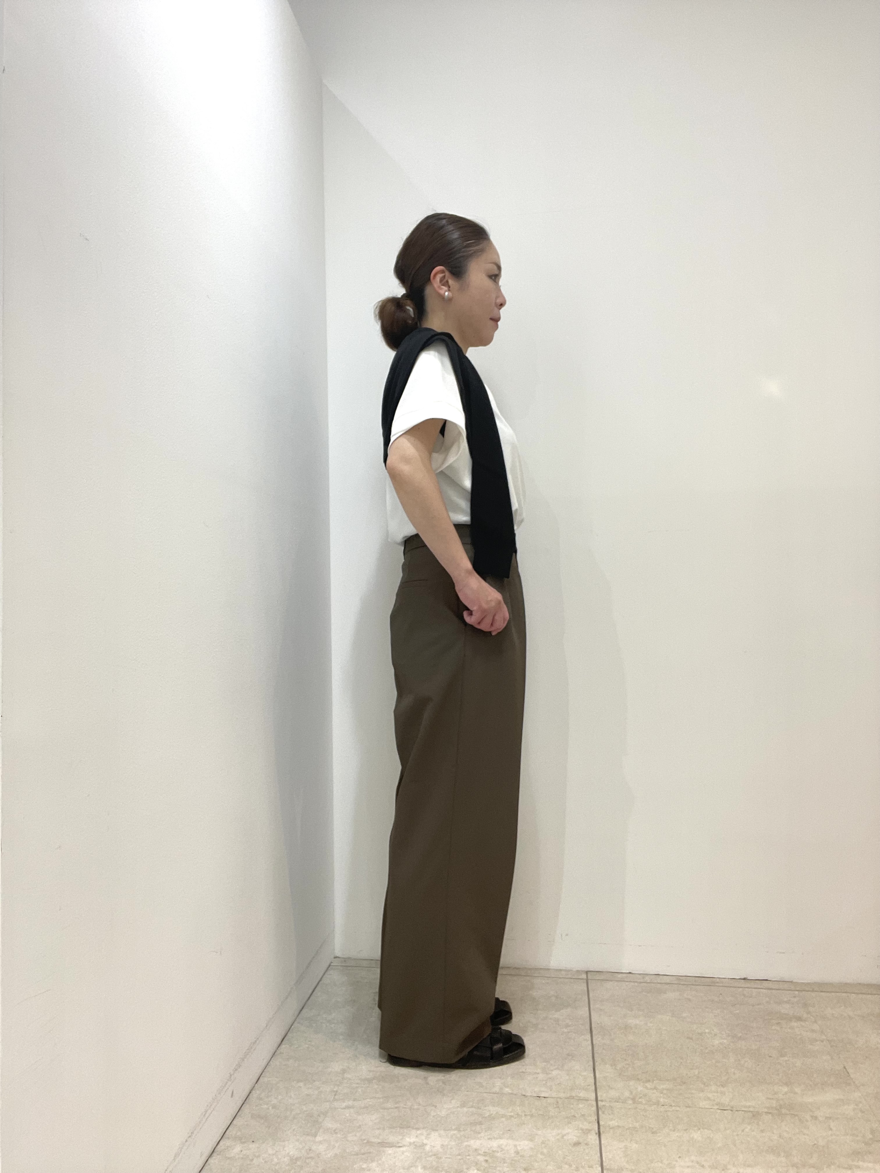Wachiさんの「UNTITLED｜◆【9色展開/アンサンブル可】コットンクルーネックカーディガン」を使ったコーディネート